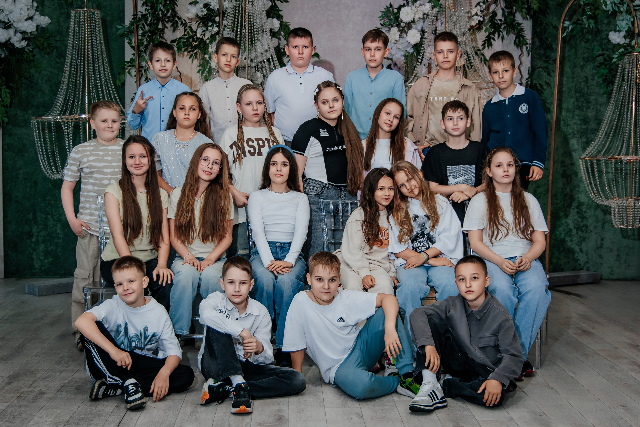 Вручение аттестатов, выпускной 4 класс. Студия «Фокус» детская фотография Ольги Поповой г. Бийск