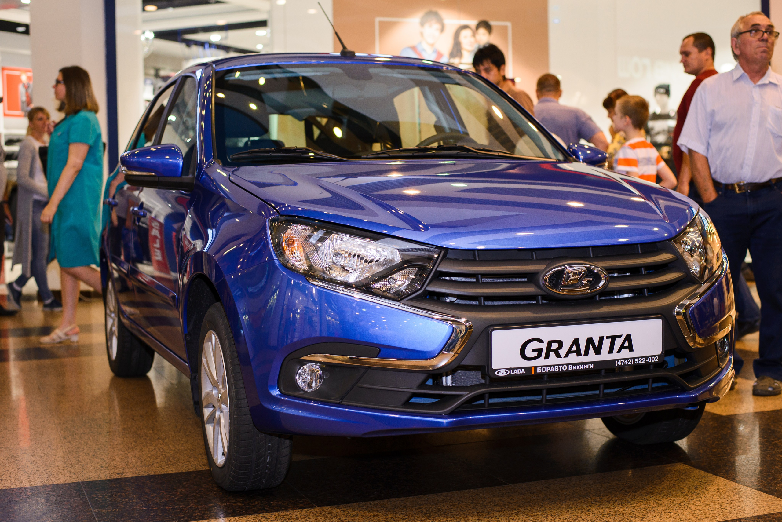 Трц Европа, презентанция Lada. Фотограф в Москве Казакова Анна