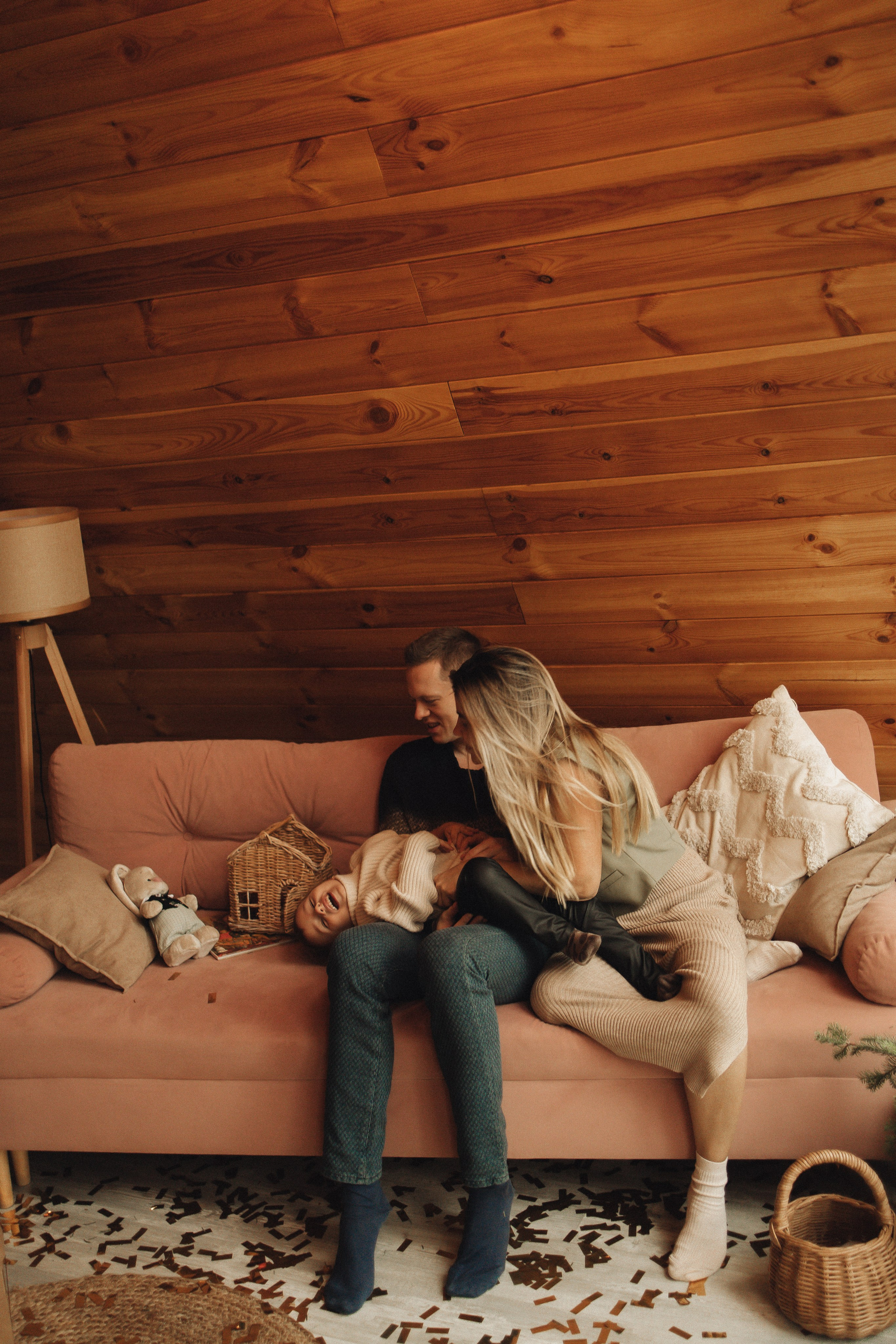 Новогодняя история в домике. Семейный и детский фотограф, таганрог, ростов-на-дону