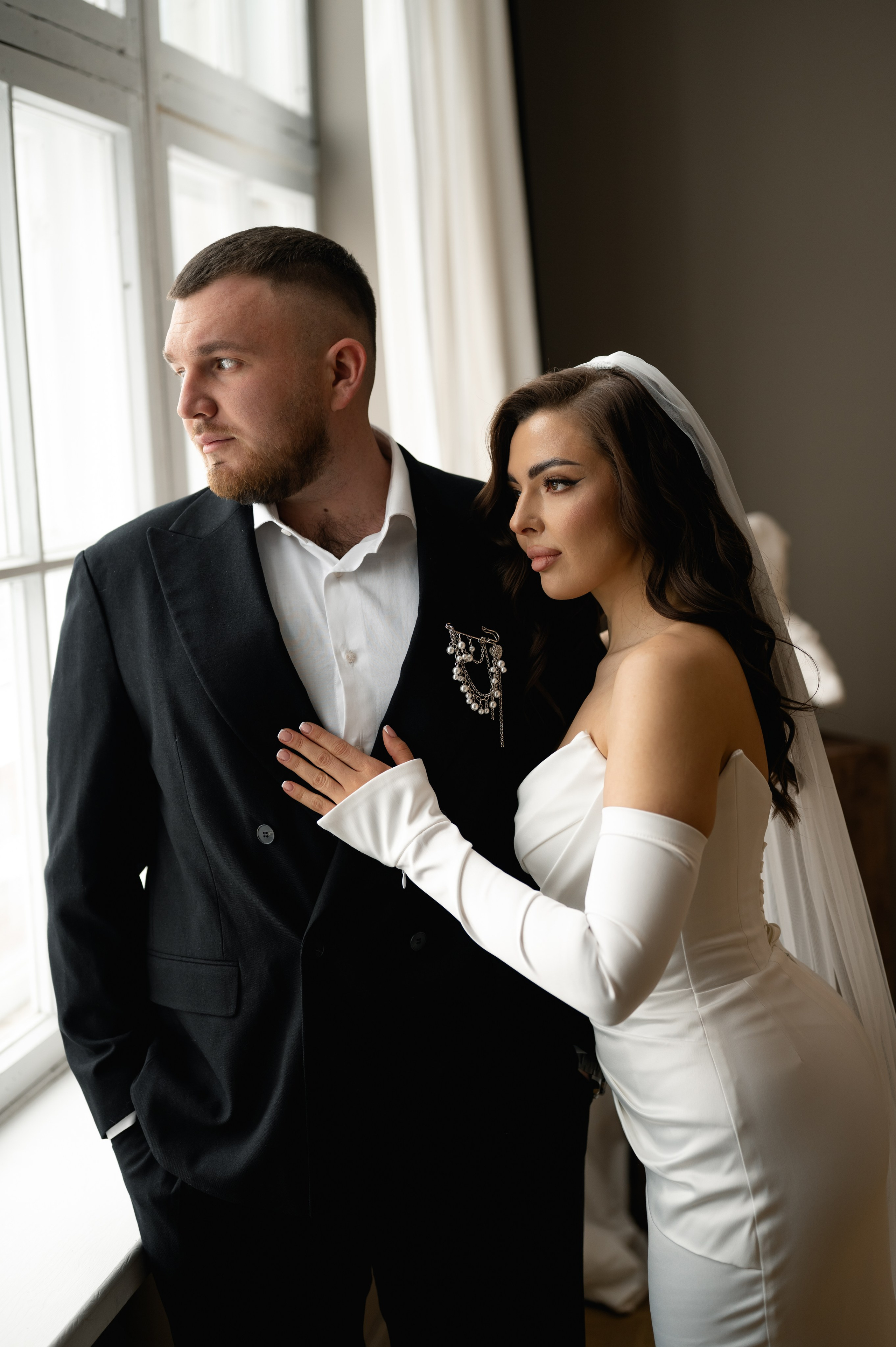 Свадебная фотосессия в студии. Свадебный и семейный фотограф в Краснодаре Алина Мельник