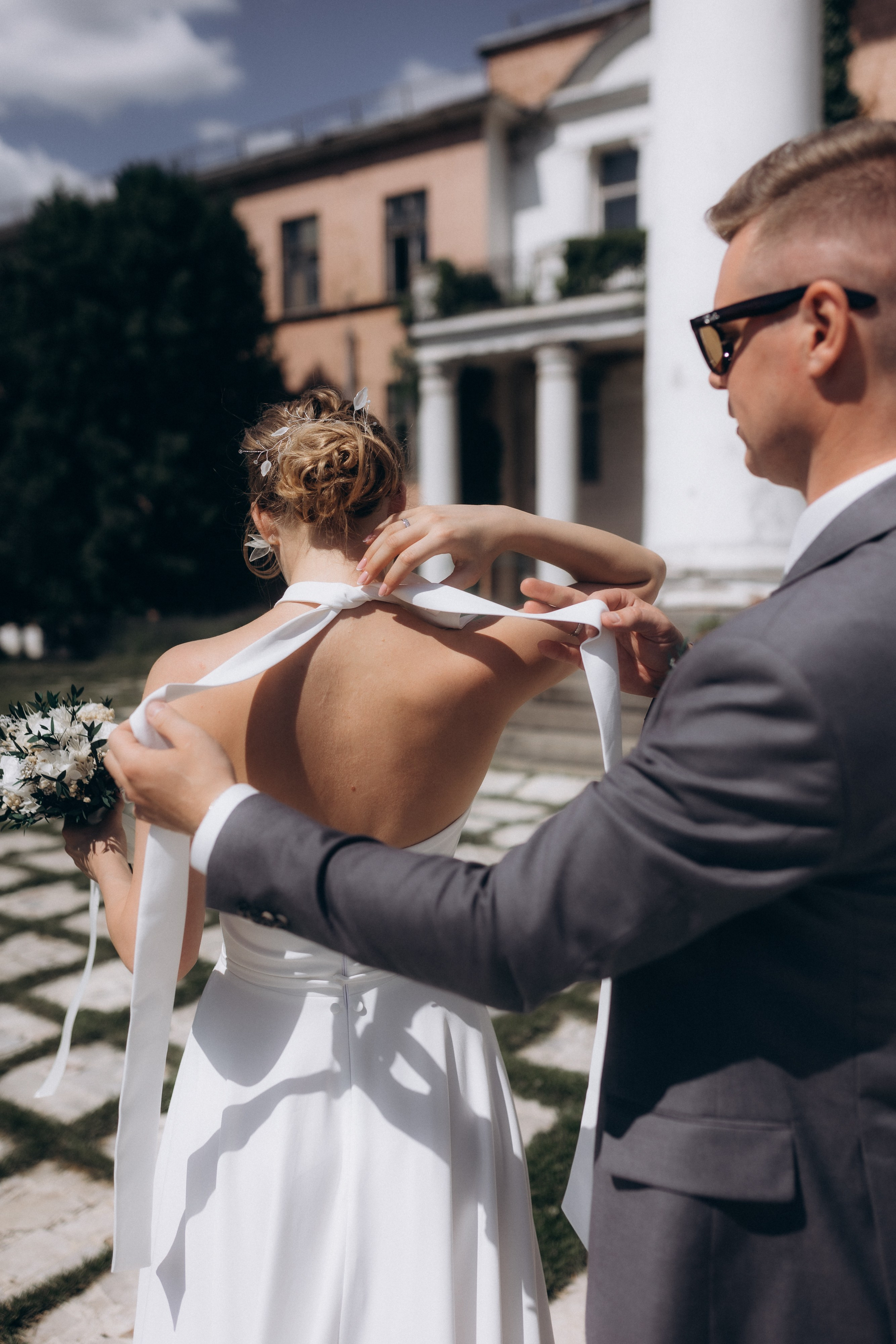 Свадебная фотосессия в Главном Ботаническом саду и в оранжерее. Свадебный фотограф в Москве Мария Крош