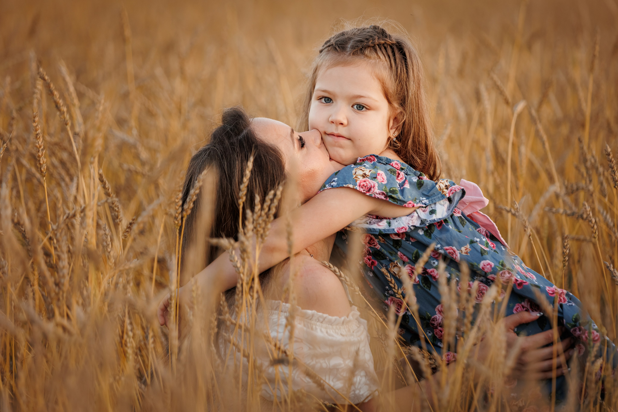 Мама и дочки. Летняя история для Иры, Аленки и Насти. Семейный и детский фотограф Комина Елена, Власиха, Одинцово