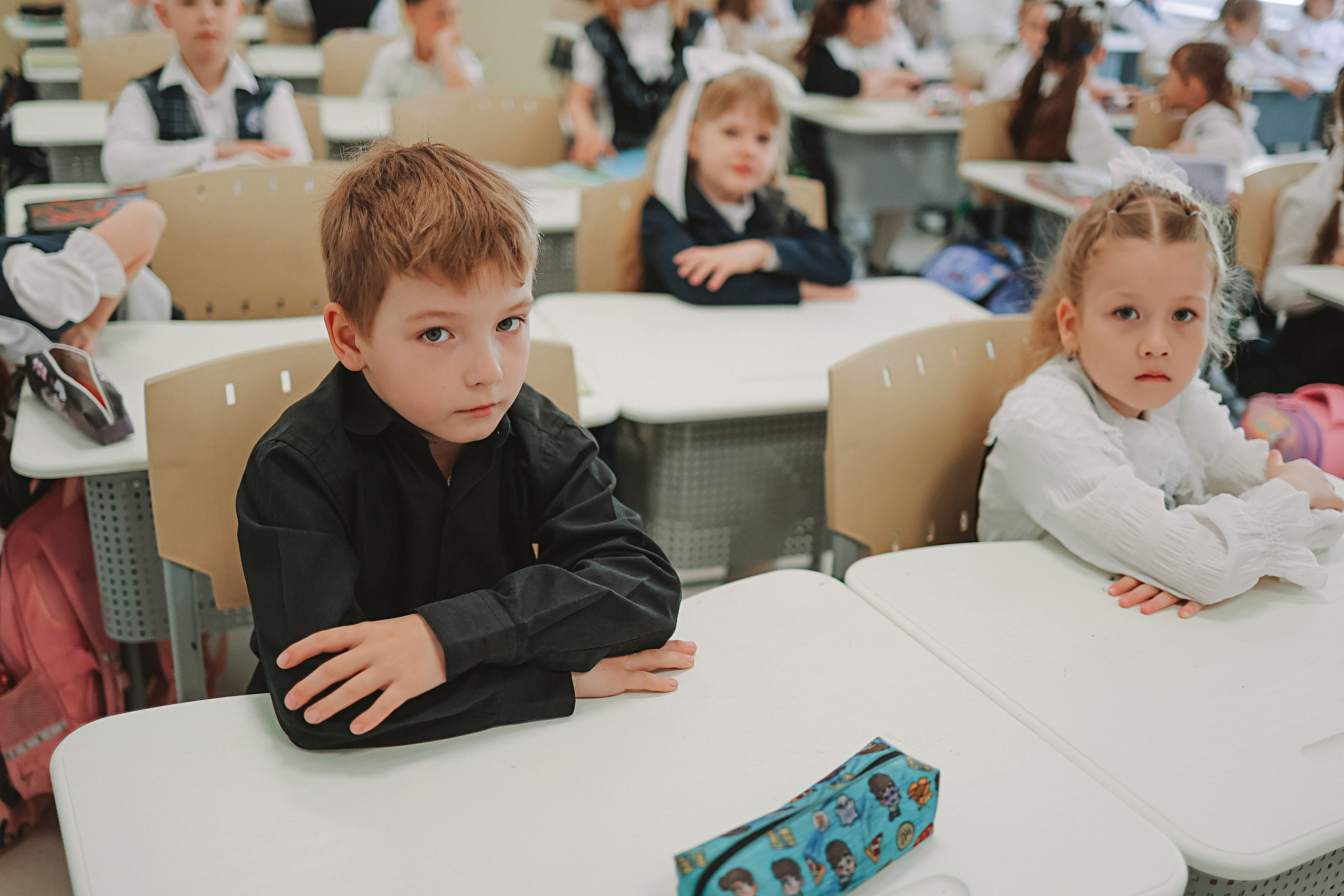 Один день в школе 1 класс. Семейный фотограф Тюмень, фотограф на роды Салмина Мария