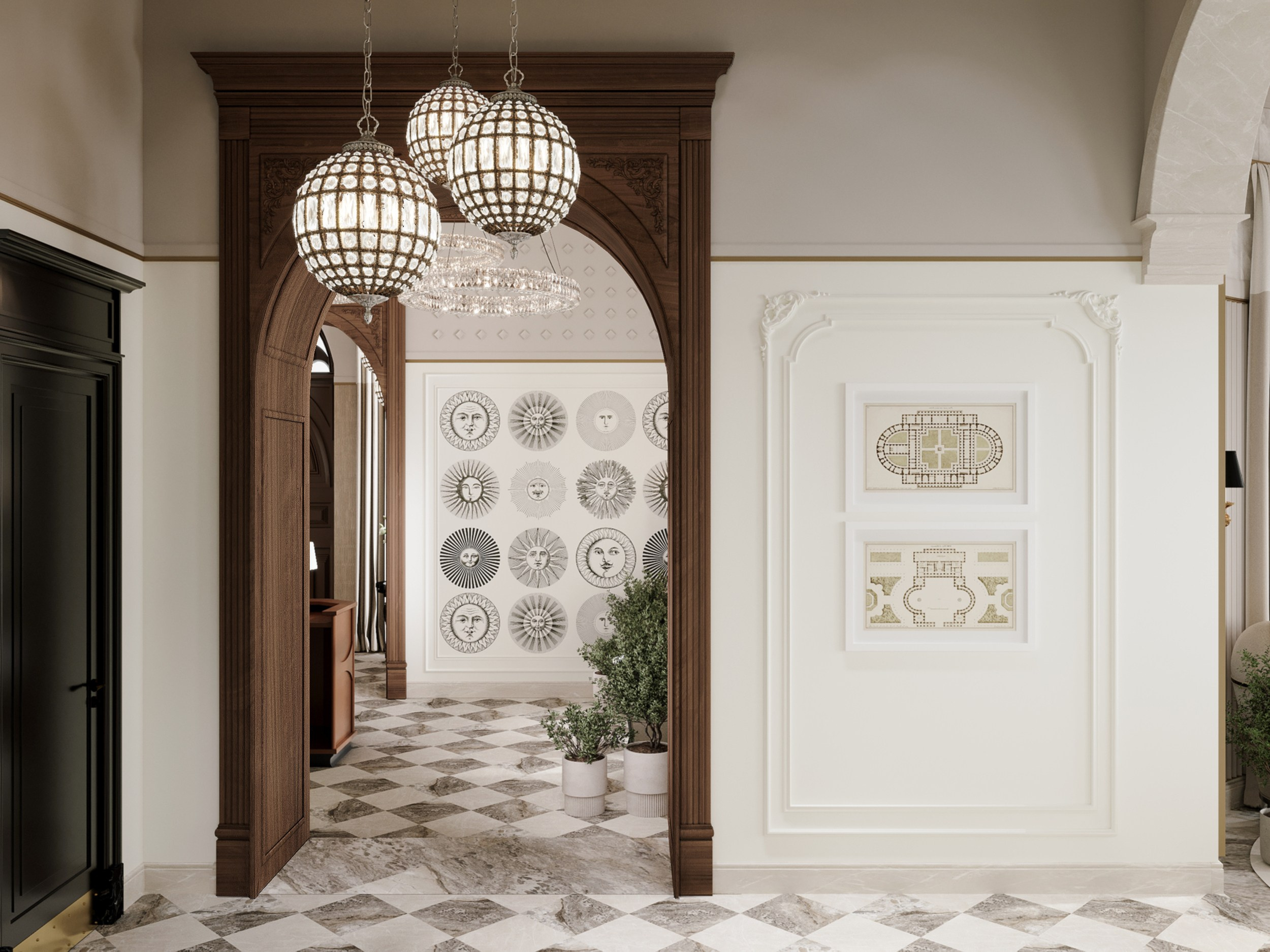 Hotel complex | castle 2nd floor | 2024. 3D Визуализатор Великородная Виктория