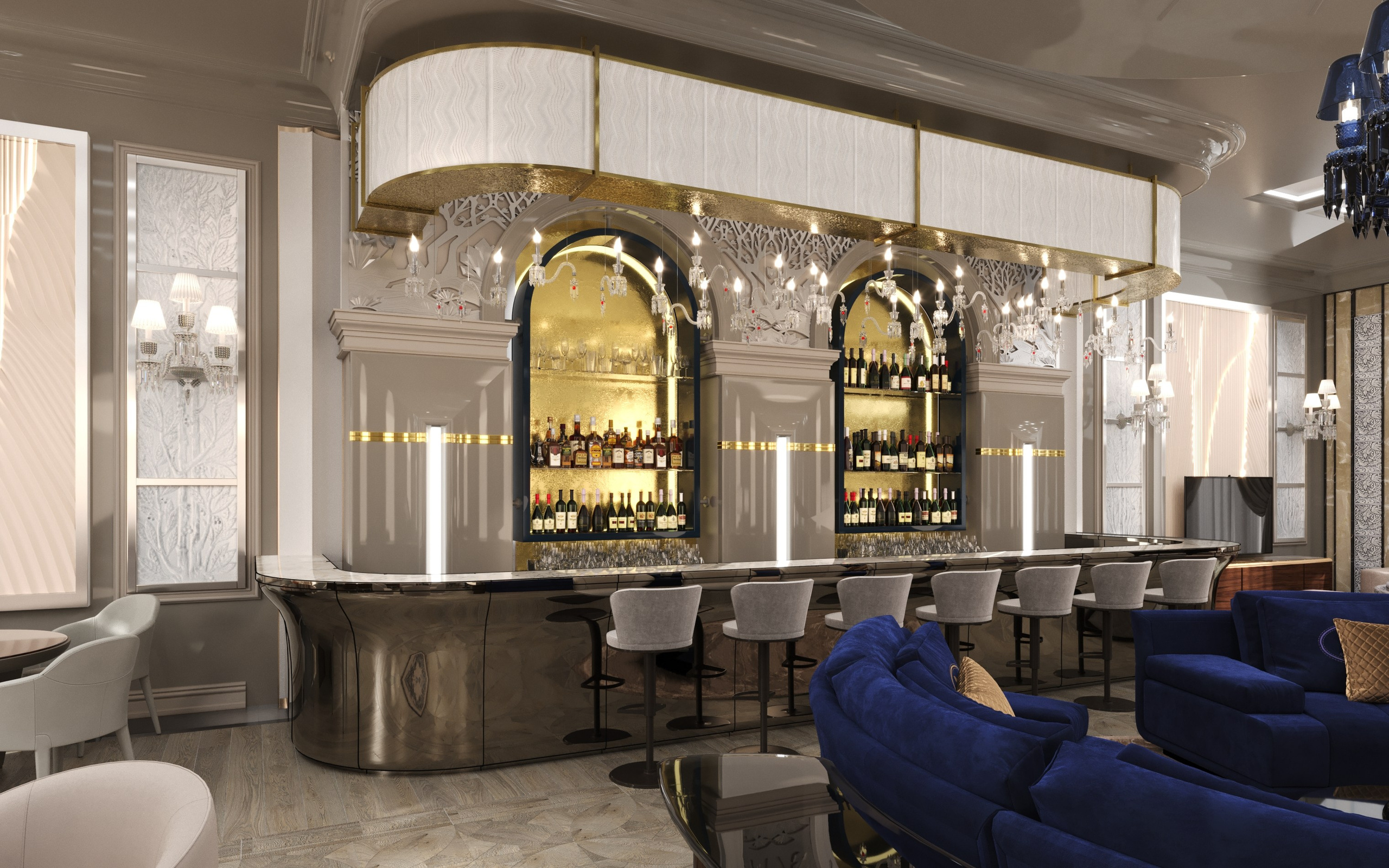 Бизнес-клуб/ Новорижское шоссе, МО. Визуализация и анимация в Москве — Андрей Епифанов