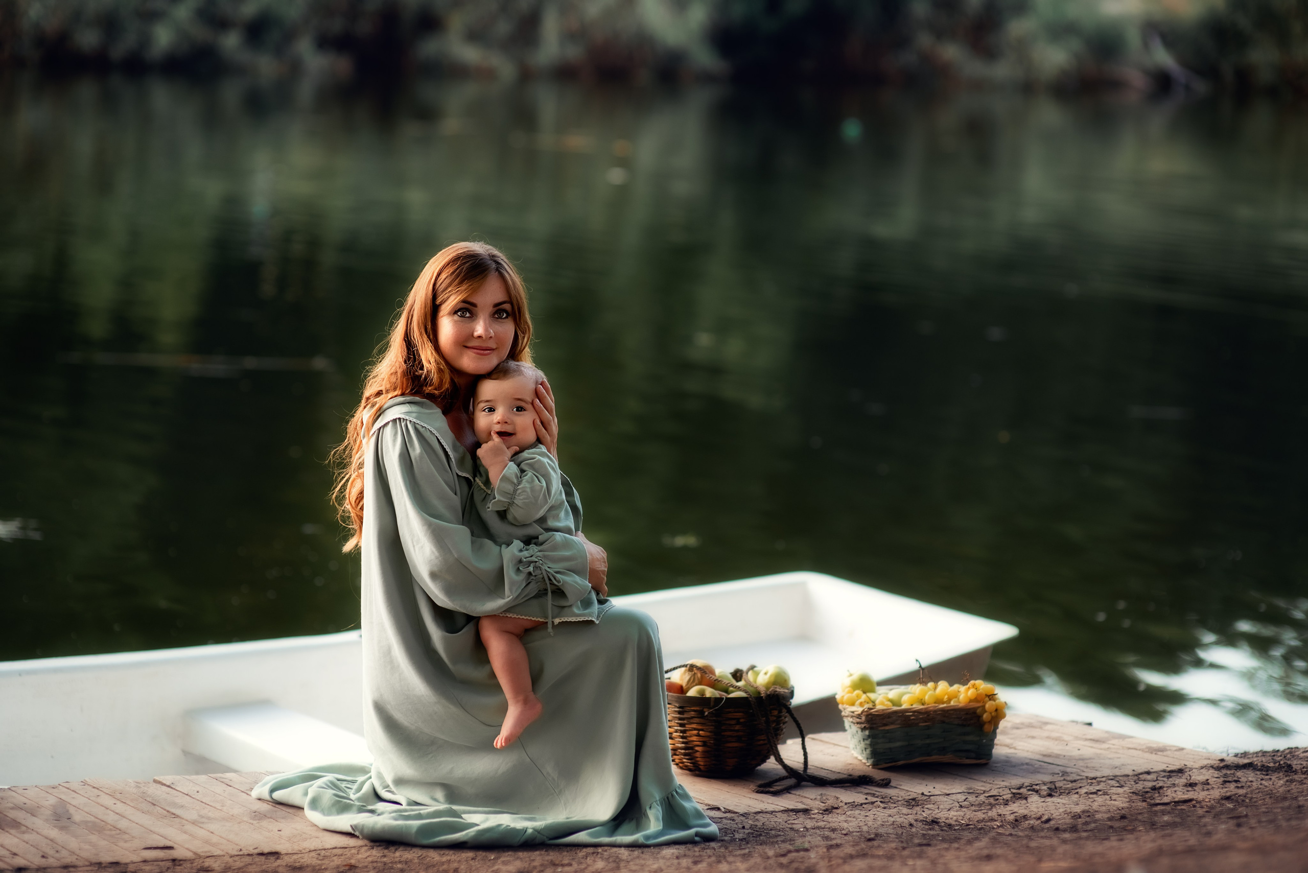 Полина с семьей. Семейный, детский и женский фотограф в Ростове-на-Дону Кирилина Екатерина