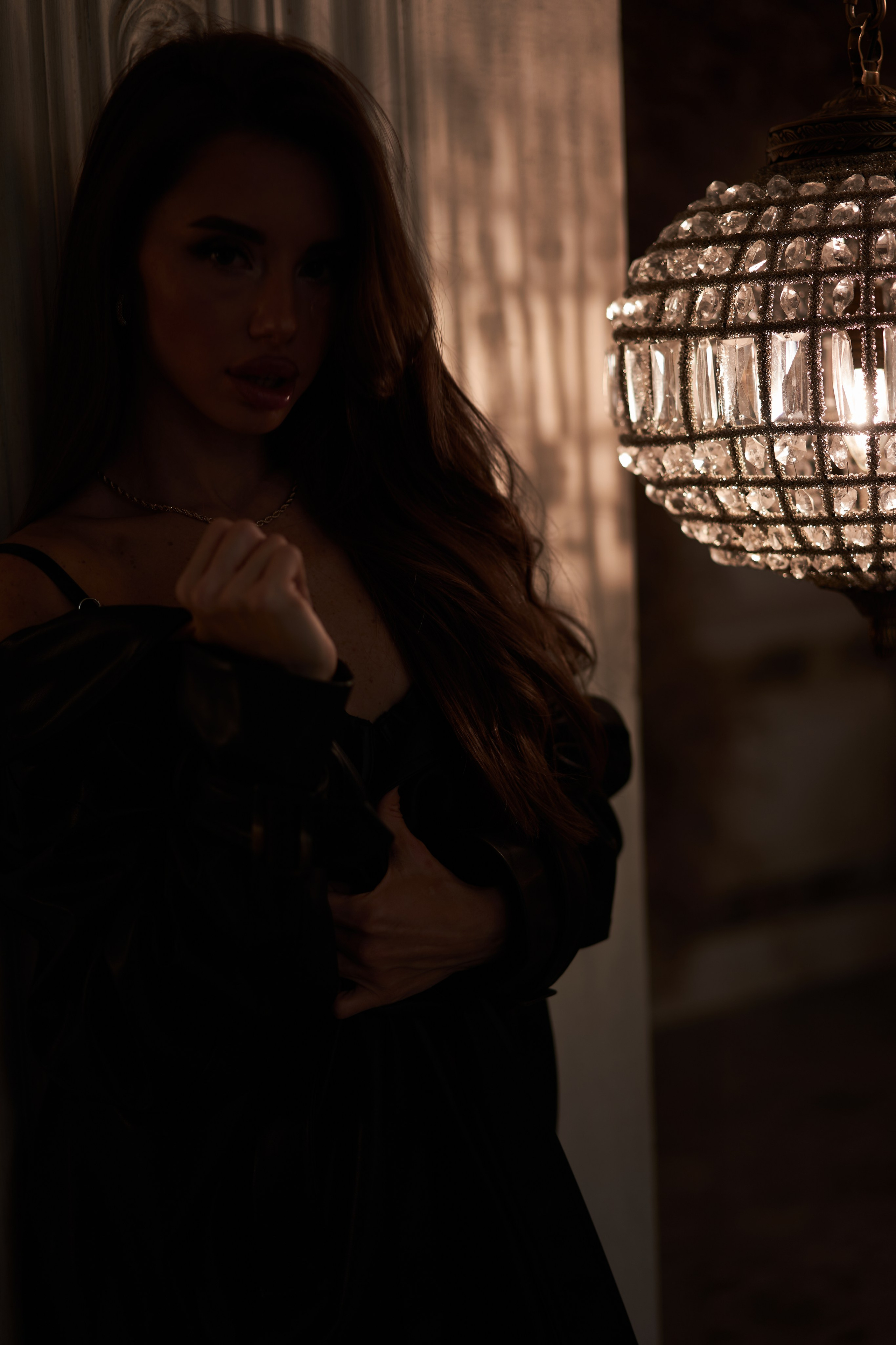 Будуарная фотосессия в студии г. Москва. Фотограф Екатеринбург Кокшарова Александра