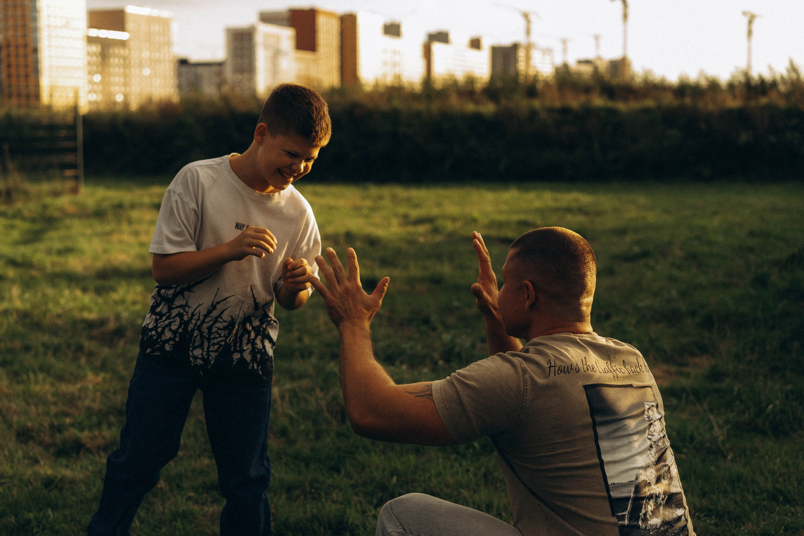 Семейная сьемка в парке. Фотограф Екатеринбург Кокшарова Александра