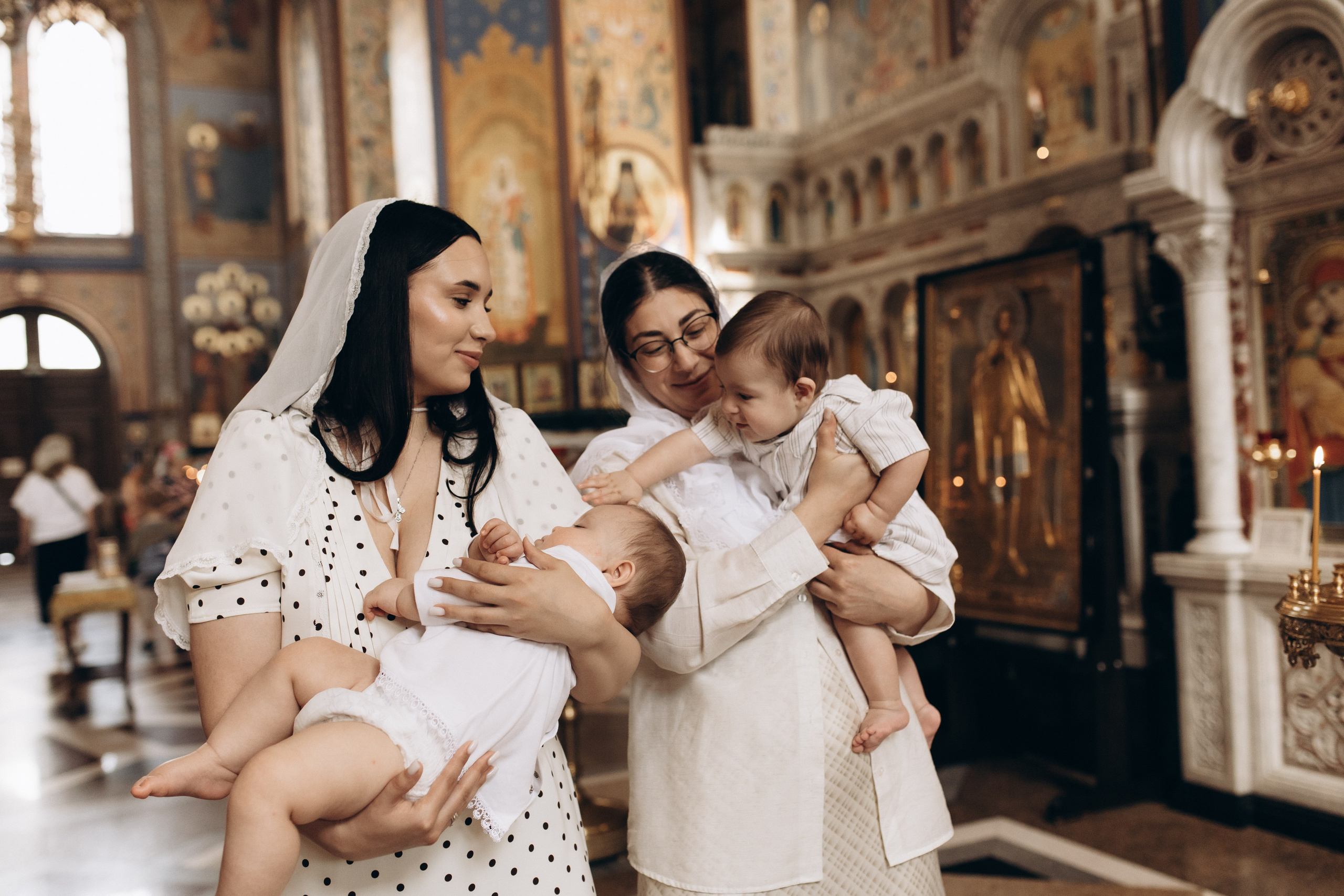 Крещение Киры. Самый теплый фотограф в Краснодаре Рябоконь Ксения