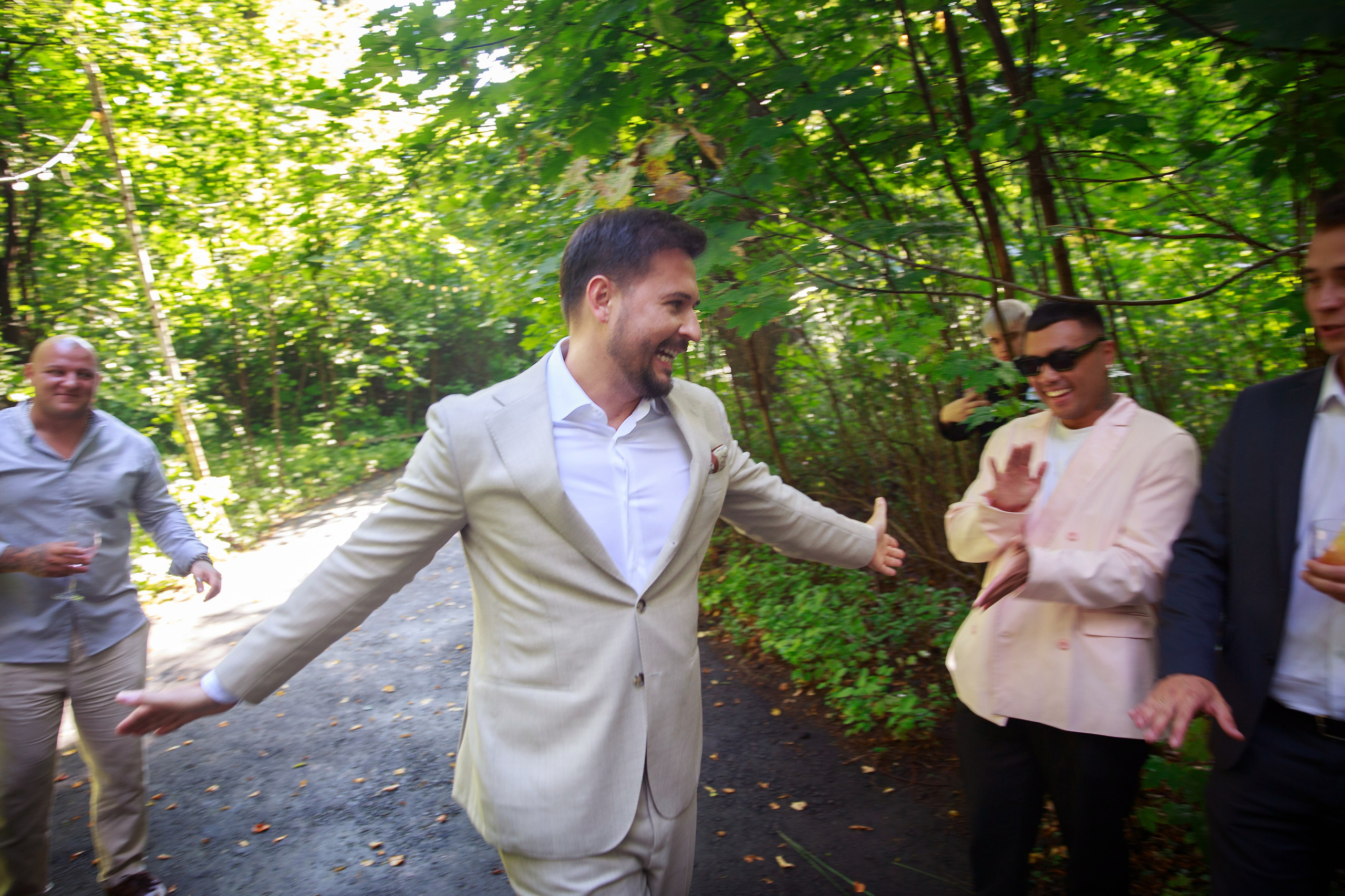 Элегантная летняя свадьба Галины и Дмитрия. Фотограф в Москве Владимир Осиченко — портреты, мероприятия, репортажи