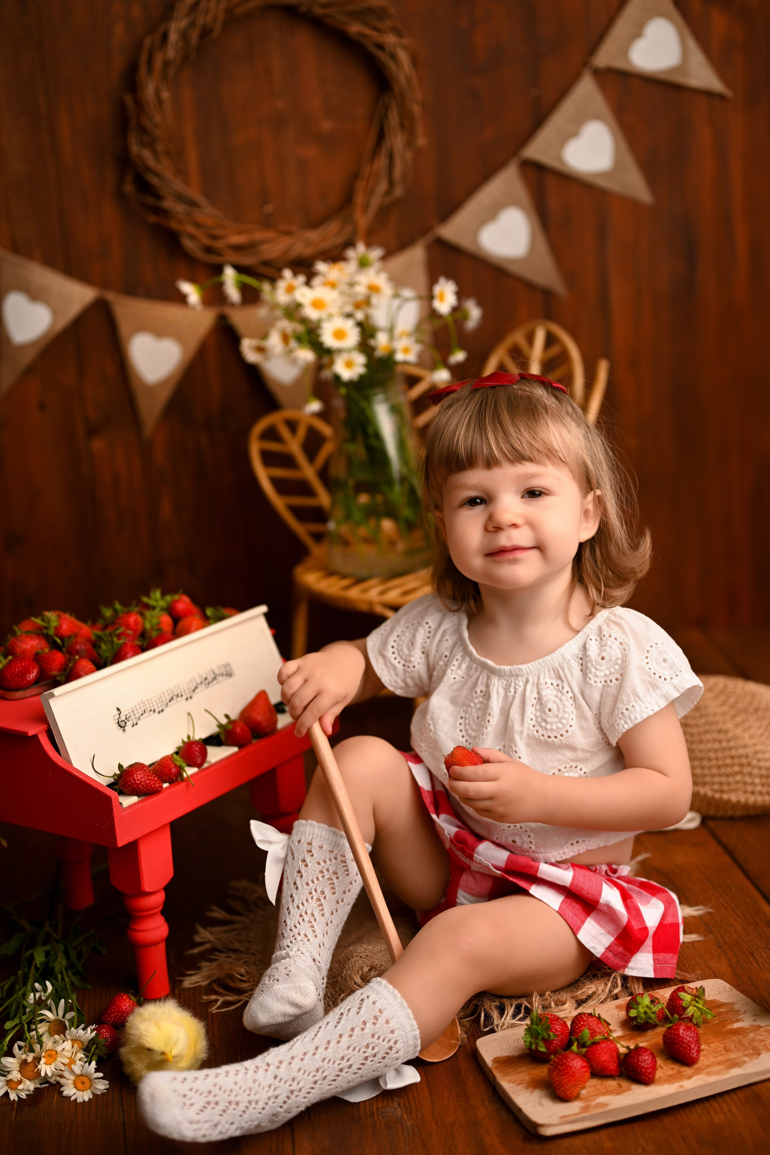 Фотопроект клубника. Семейный, детский фотограф в Москве Дегтярева Анастасия