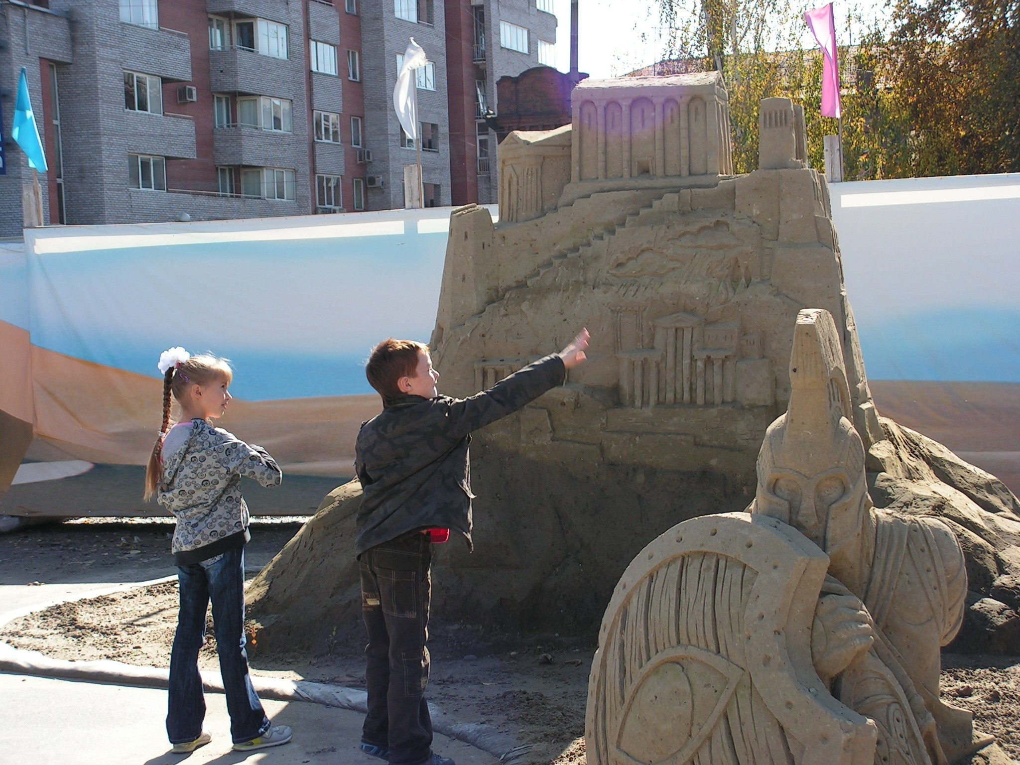 Песочные фигуры с Рускалевы 20.09.2009. Семейный, Свадебный фотограф СПБ Питер— Романова Екатерина