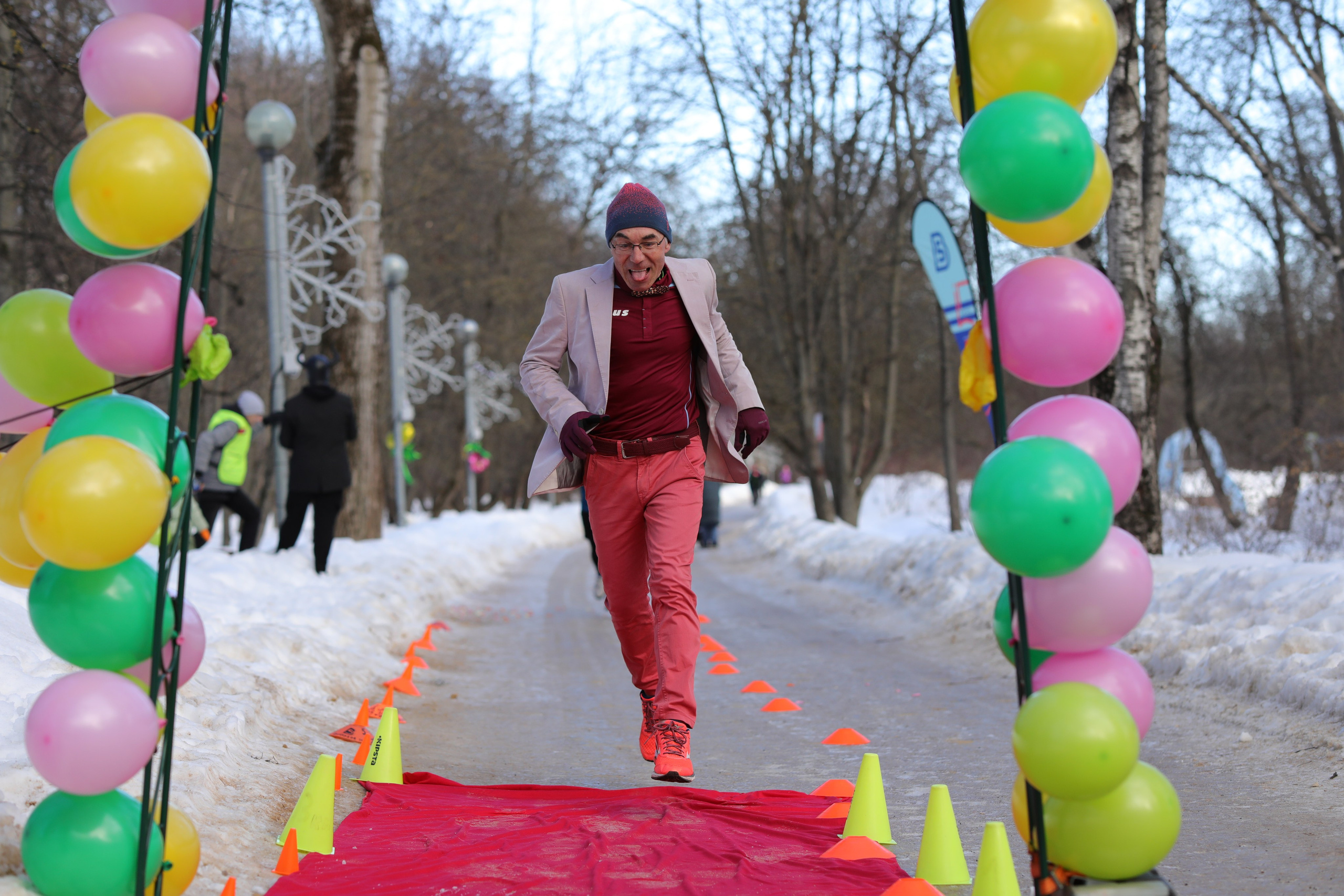 5 вёрст Тушино, 94 забег, 9 марта 2024 г. Фотограф Сергей Ловкий