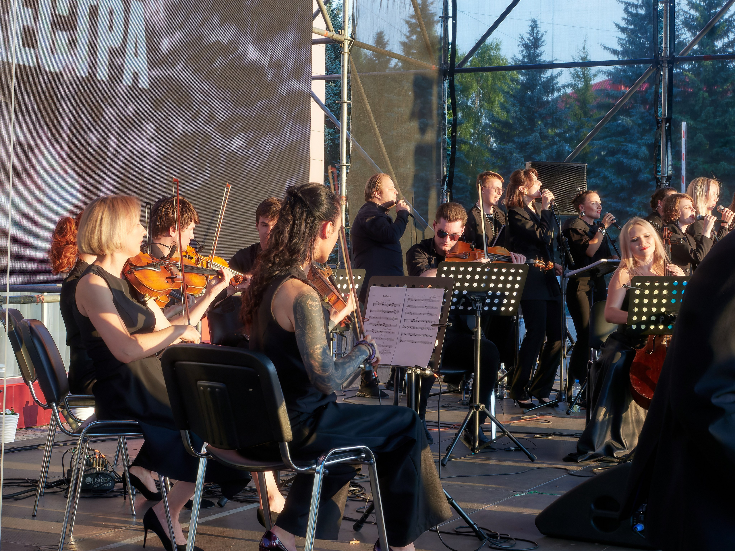 День города Айвазовский Оркестра и шоу барабанщиков. Семейный и детский фотограф в Междуреченск Олег Бамбульский