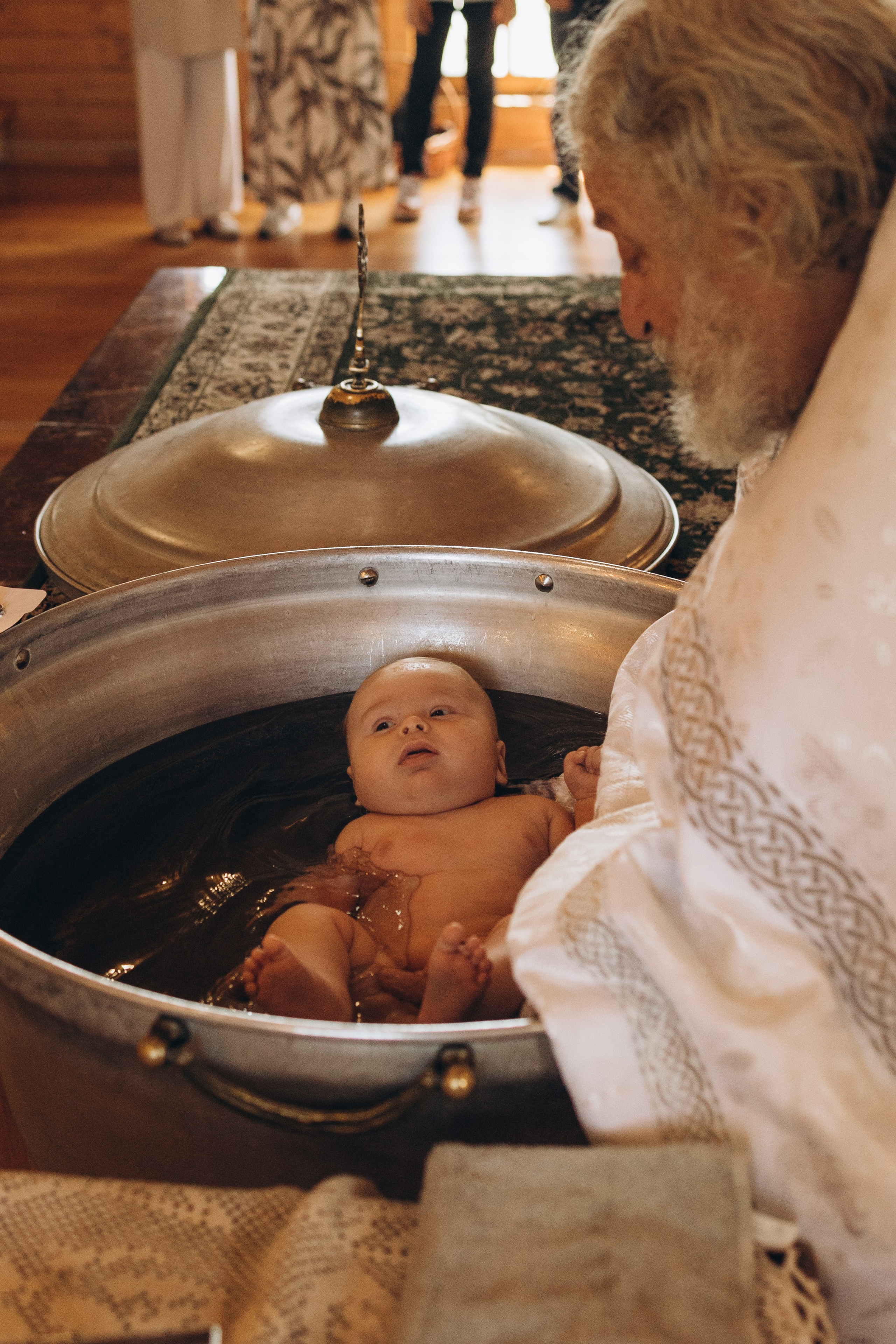 Крещение Егора. Семейный фотограф в Москве Виктория Ястребинская