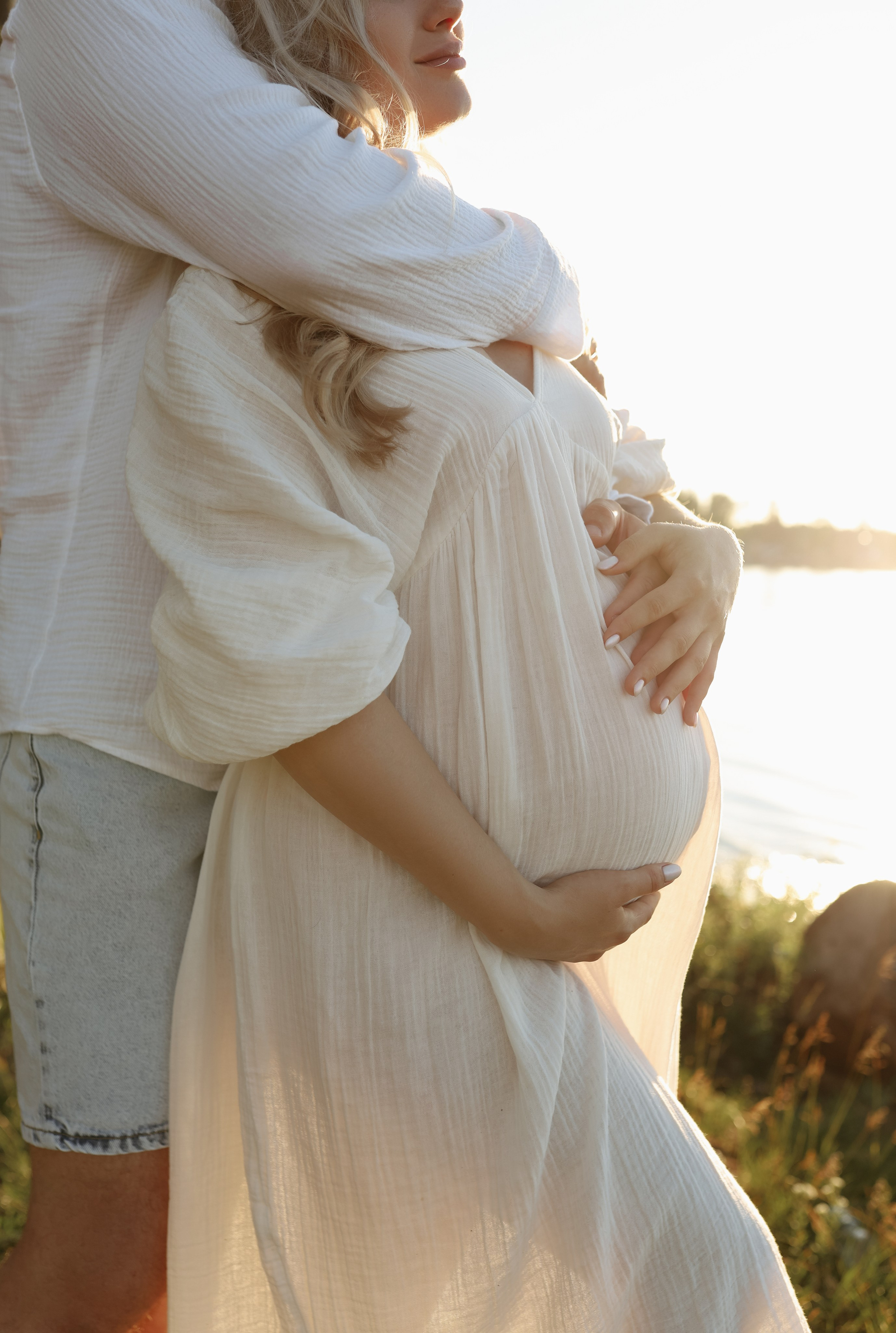 Беременность на берегу. Дьячкова Мария фотограф