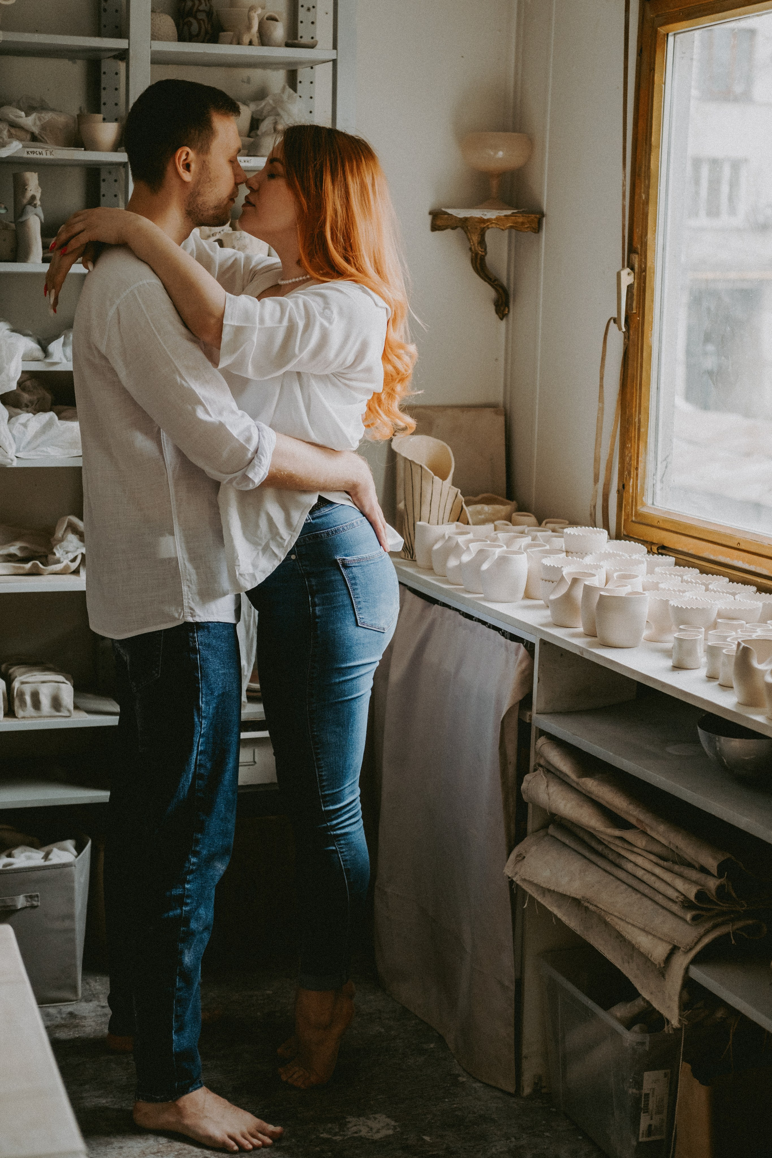 Фотосессия в гончарной мастерской. Семейный фотограф в Москве Кристина Маркос