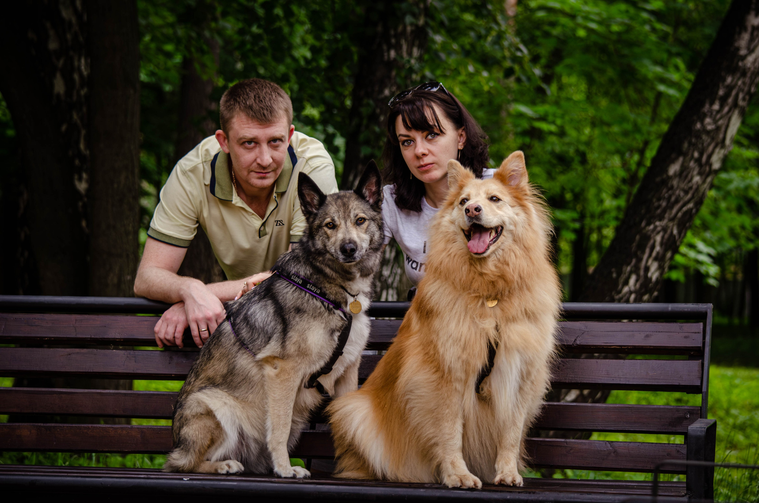 Мира и Чиж. Фотограф Светлана Блинова, Москва и Московская область