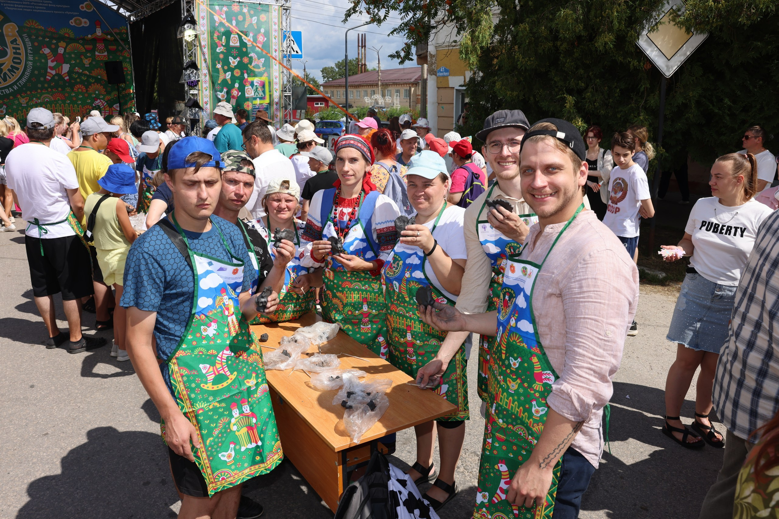 7 Фестиваль гончарного искусства и глиняной игрушки «Сказки деда Филимона». Фотограф в Туле Крупский АнДРей. Фотостудия «КАДР71» в Туле