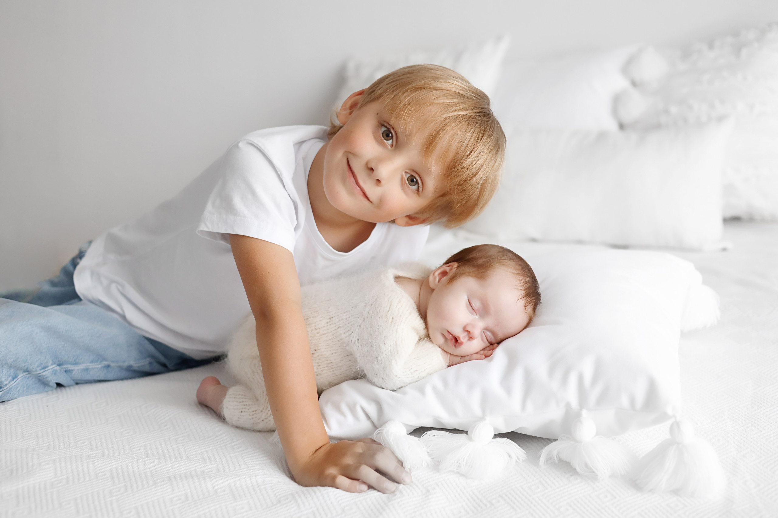 Ян и Филипп, максимальный пакет, классический стиль + natural. Фотограф новорожденных Москва. Ньюборн фотограф Москва