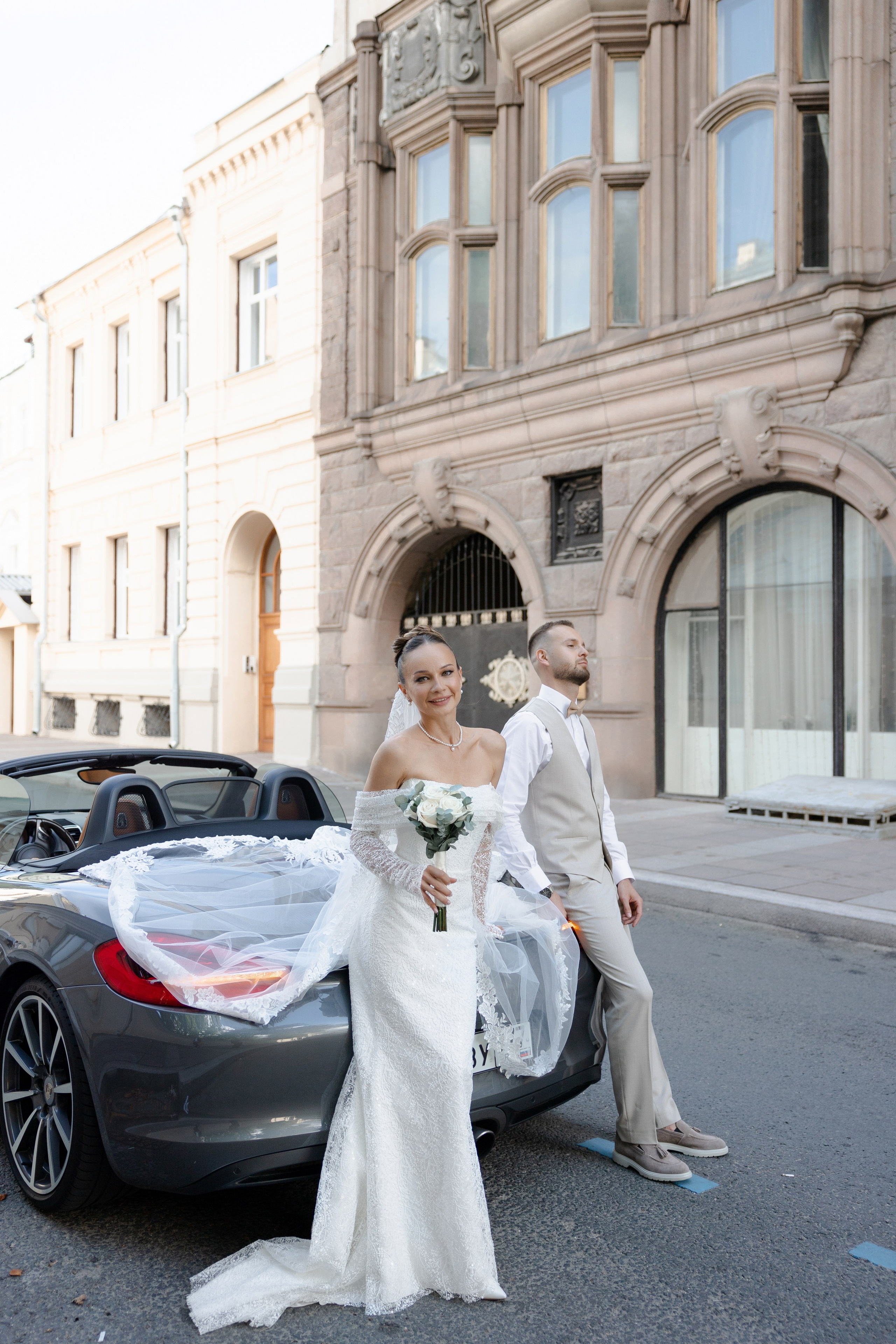 Стильная свадебная фотосессия. Свадебный фотограф в Москве Полина Лелетко