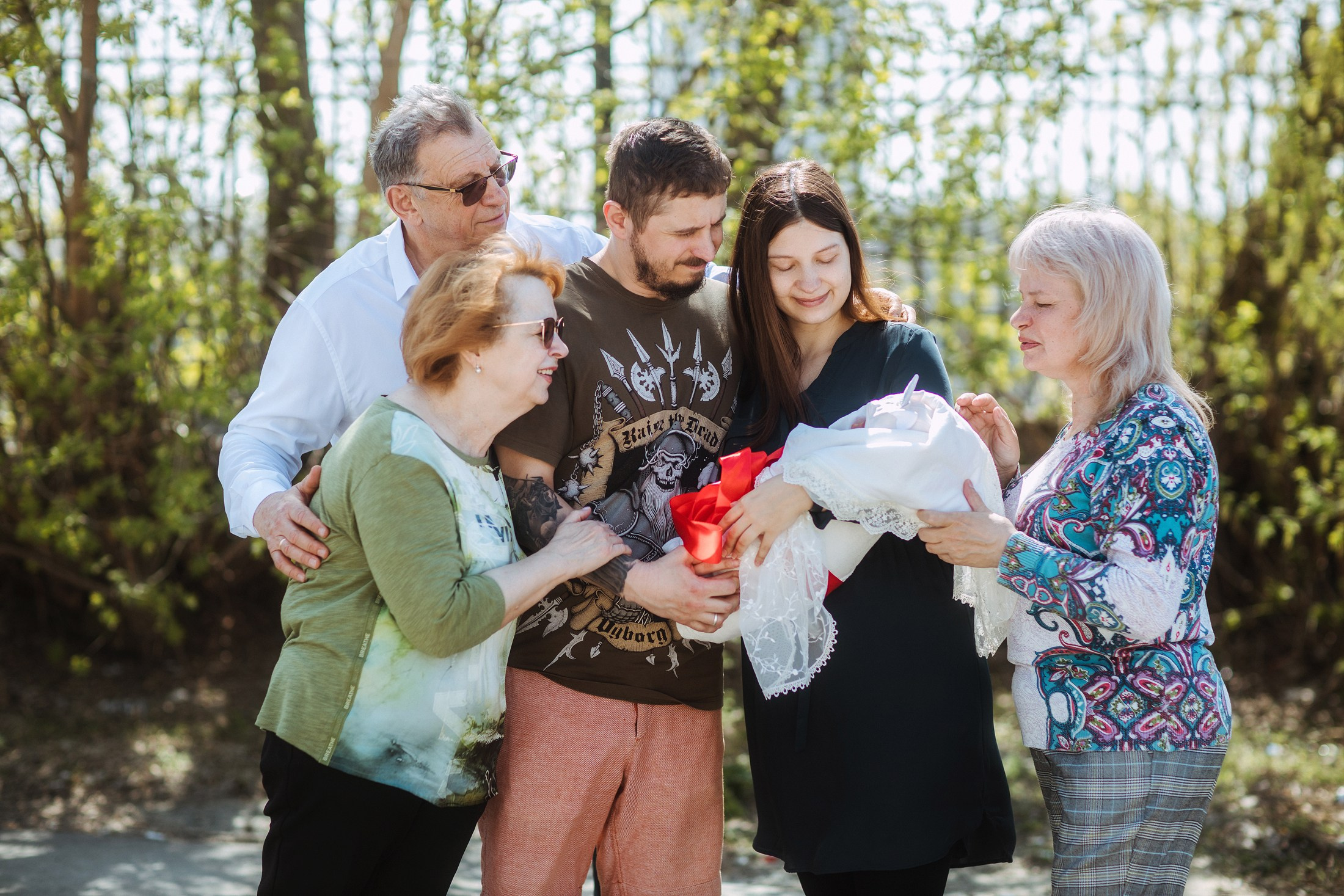 Выписка из Центрального роддома № 2. Фотографы в городе Волгограде — Людмила Агеева и Алексей Околелов