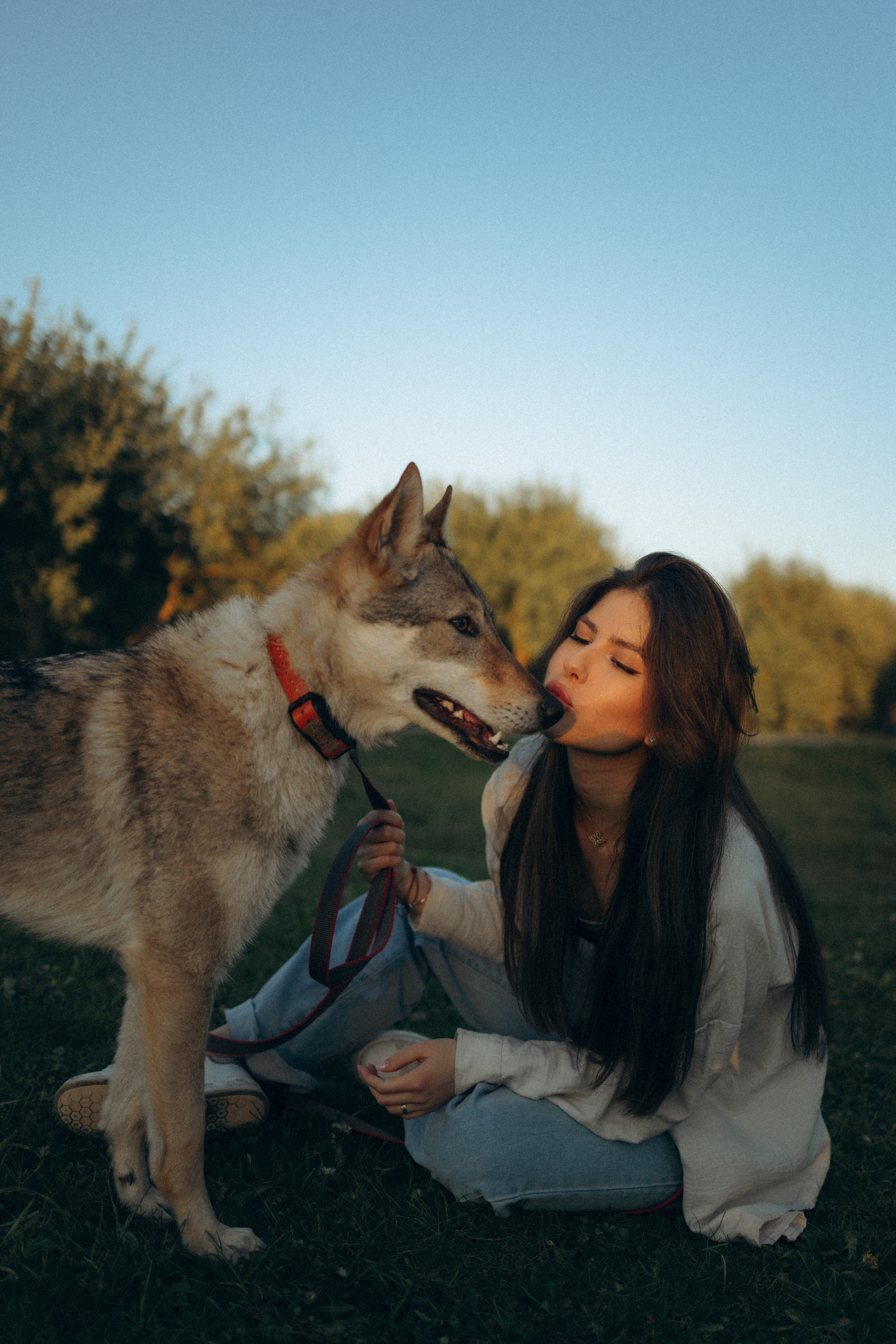 Аня и ее семья. Фотораф — анималист Мария Шистка
