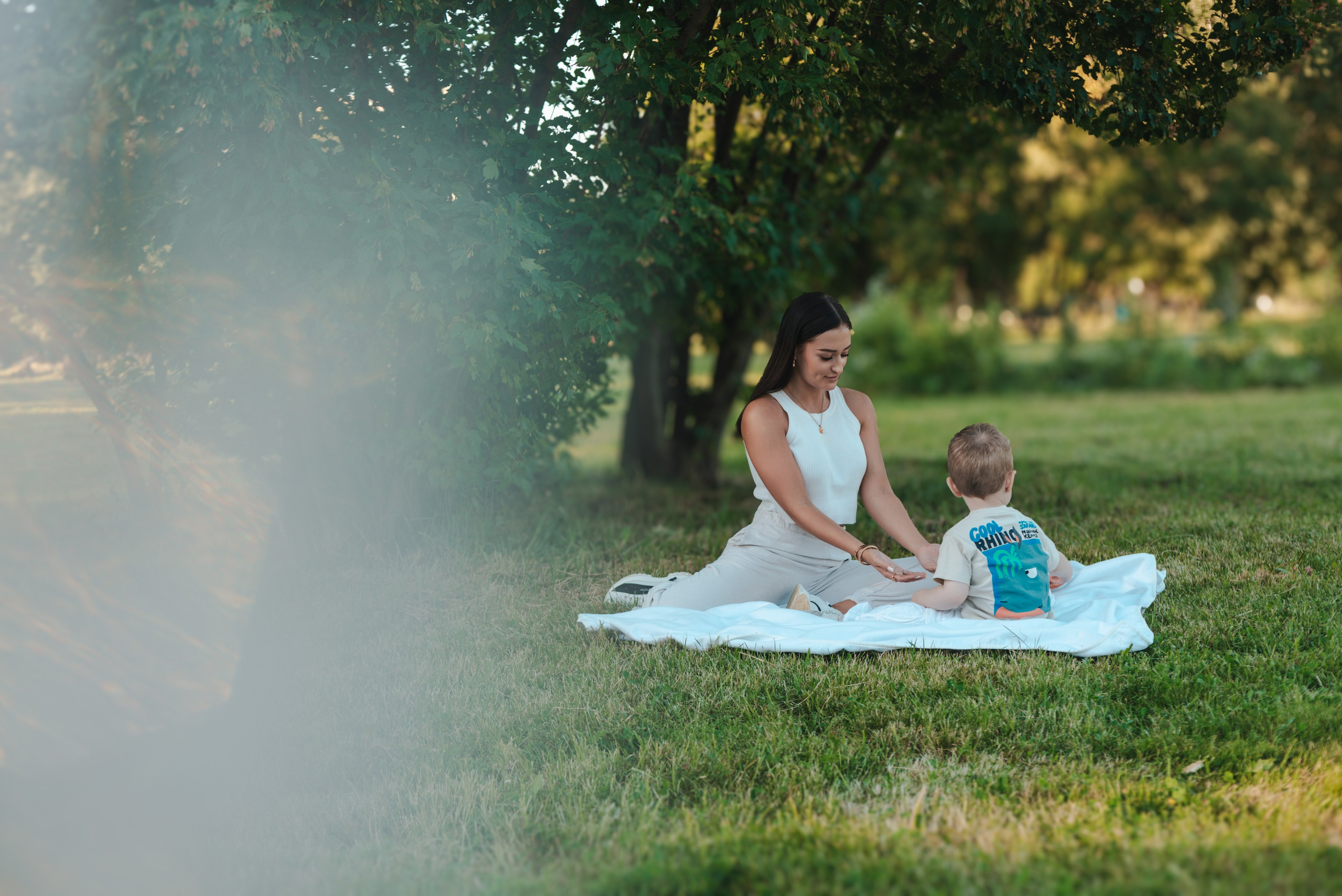 Дарья и Филипп / Фотосессия в парке. Фотограф в Санкт-Петербурге Марина Парникова