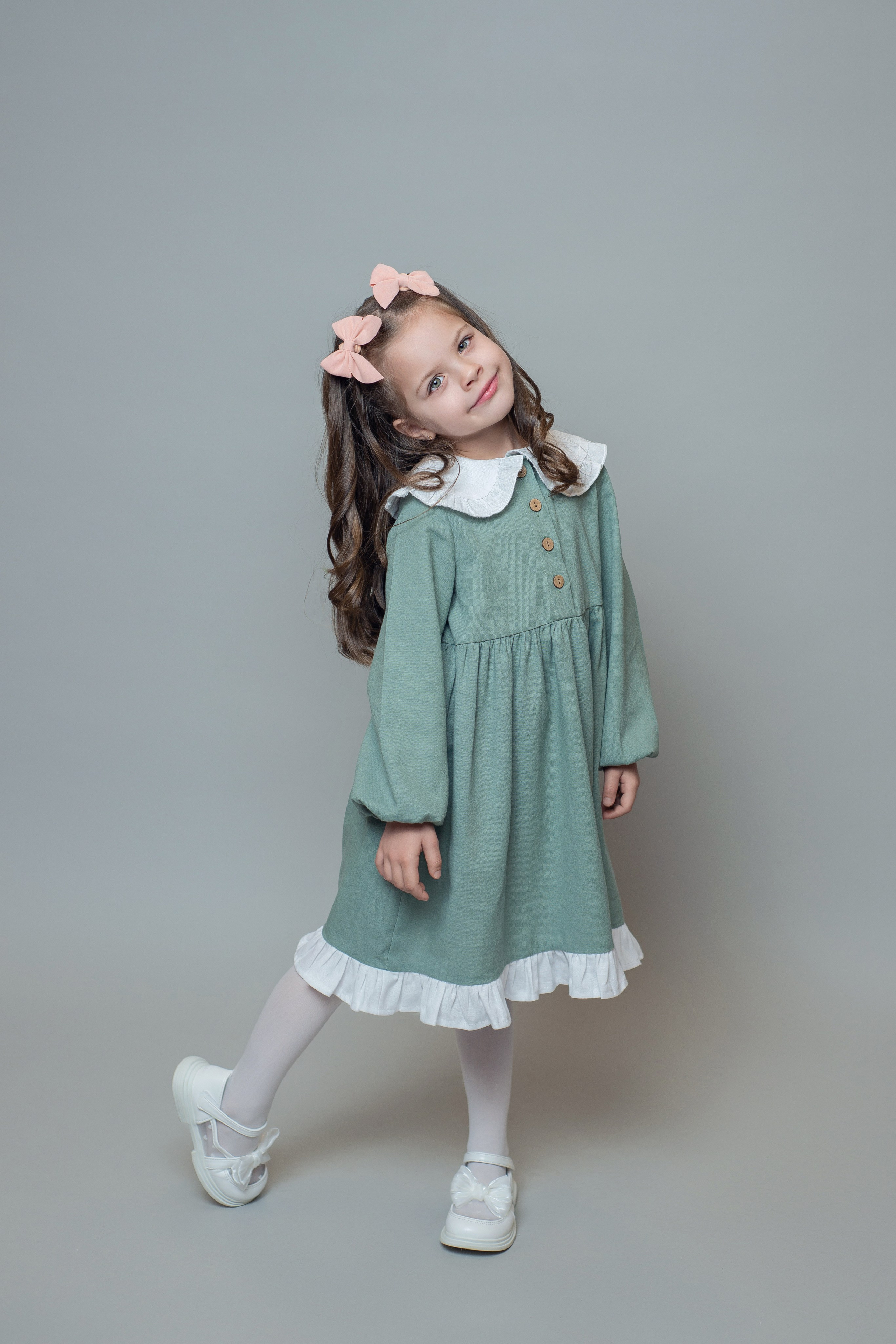 Студийная съемка в саду