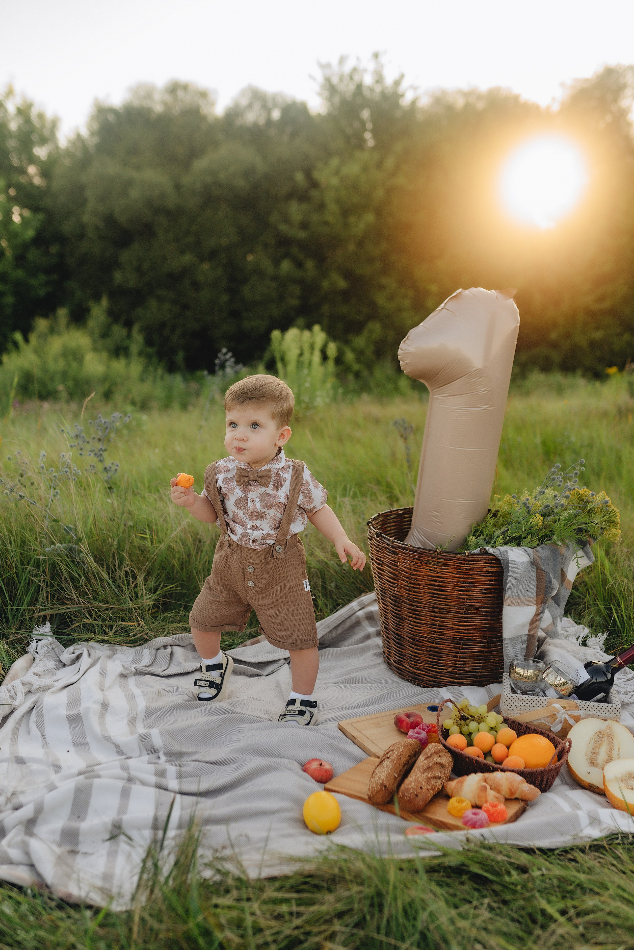 Светлана, Сергей и Женя | Семейная съемка на закате. Фотограф Карина Шмулёва. Воронеж и область