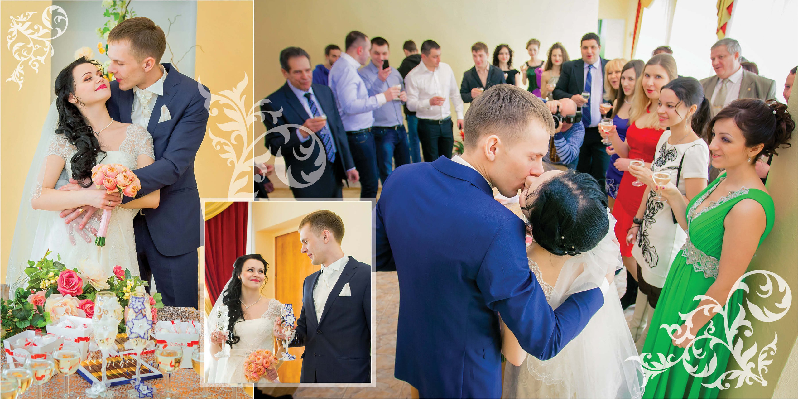 Свадебная Фотокнига Роман и Оксана. Skazka.wfolio.pro