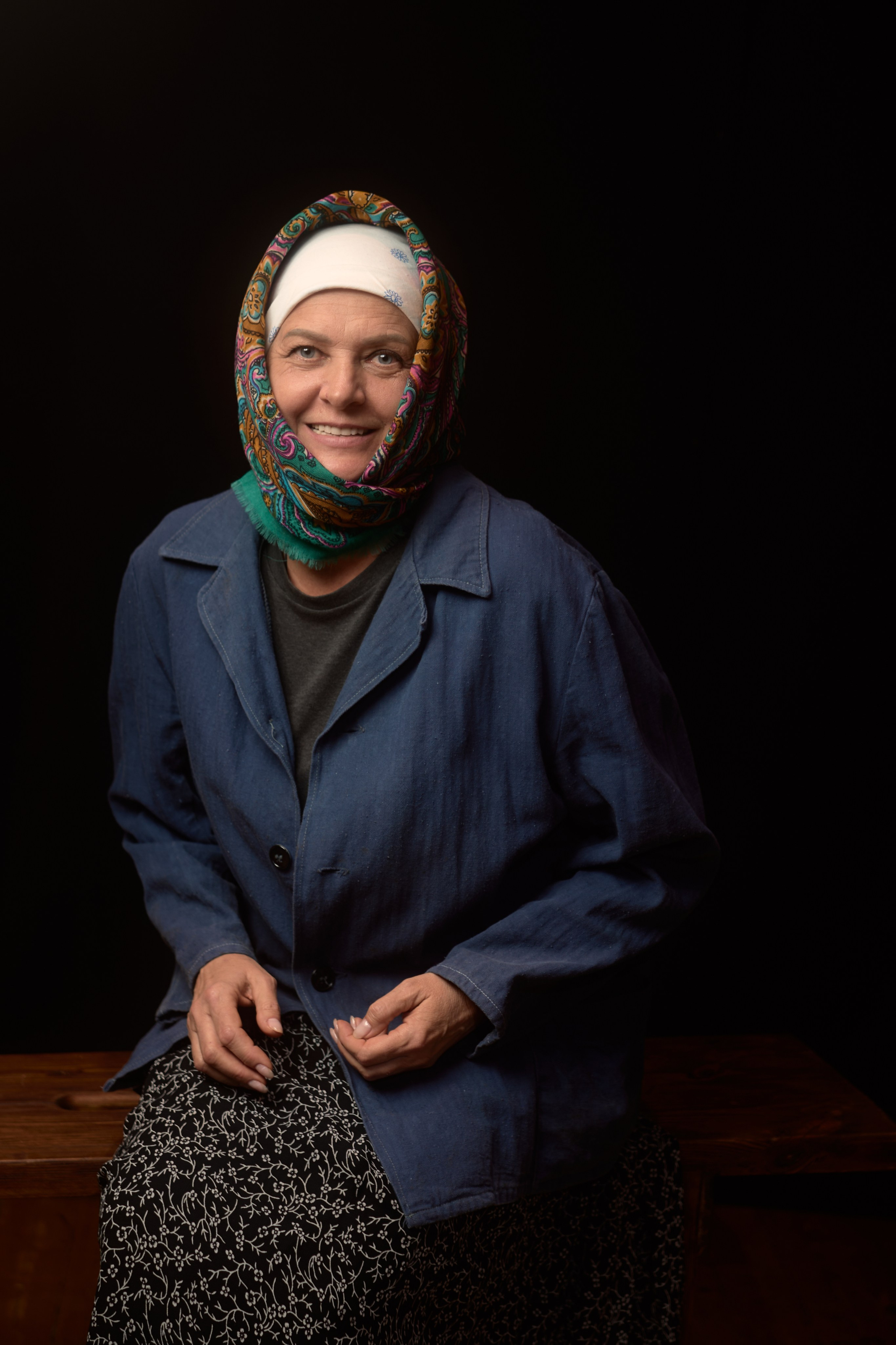 Герои спектакля «Сельские жители» театральной студии «Стихия» под руководством актрисы театра и кино Елены Медведевой. Фотограф Женя Пашкина