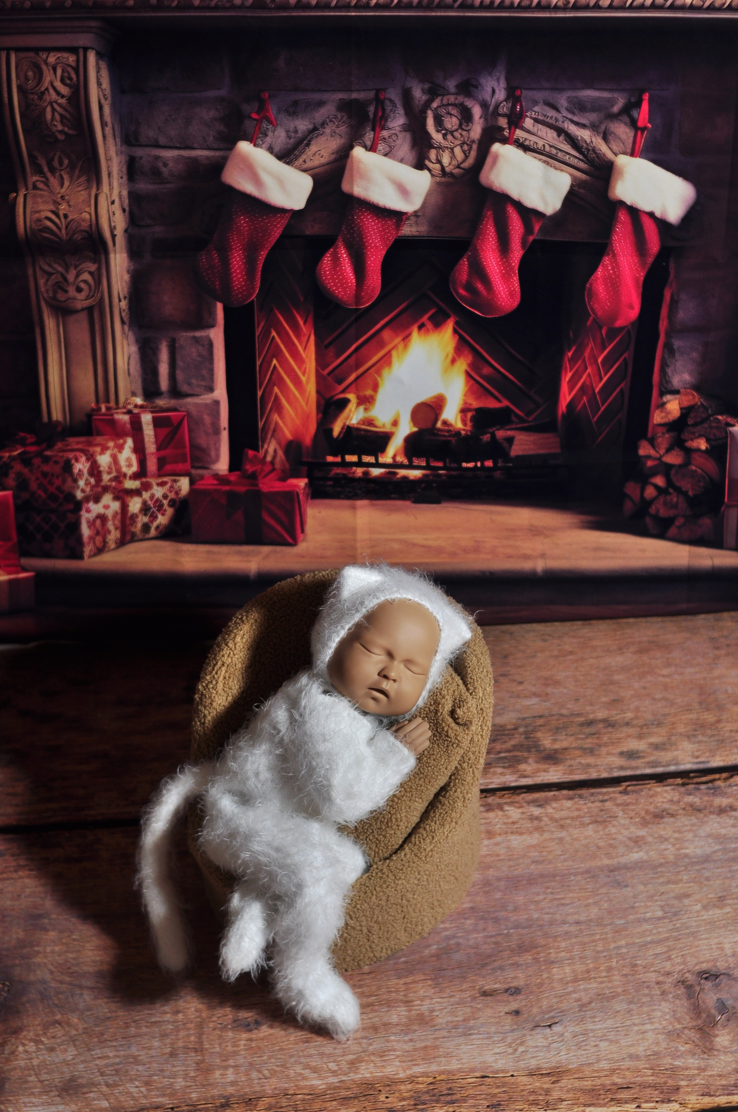 Новогодние образы. Newborn42.ru Фотограф новорожденных  г. Кемерово Агафонова Жанна