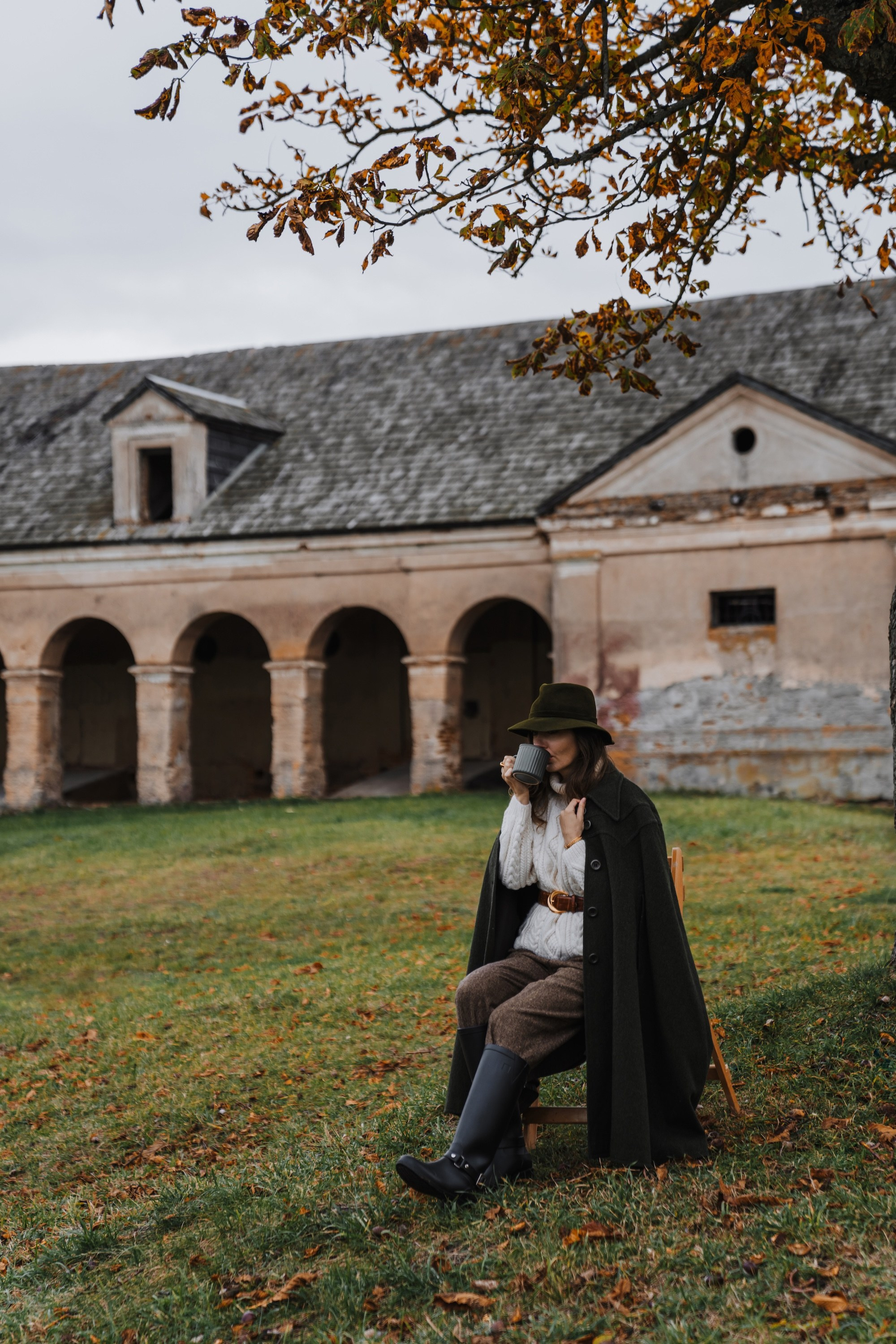 Юля. Осень, в британском стиле, Минск. Olga Modjaro