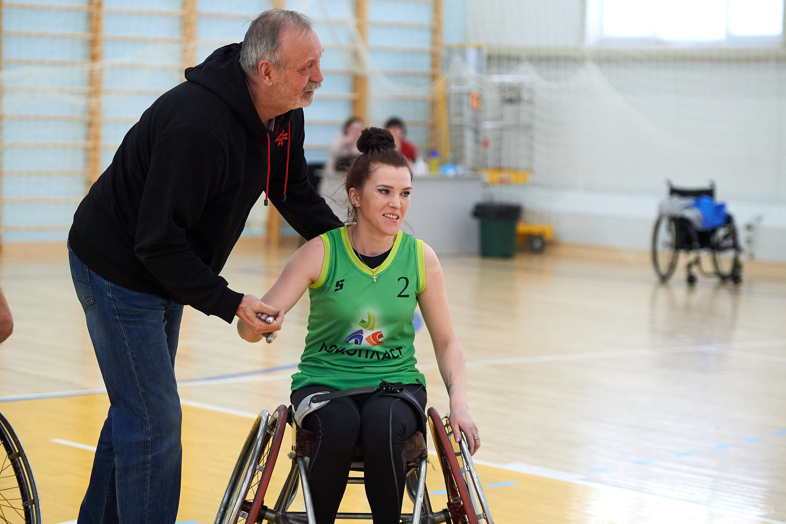 X традиционный Рождественский турнир по баскетболу на колясках. Ижевск. Спортивный репортажный фотограф в Ижевске Сергей Мерзляков