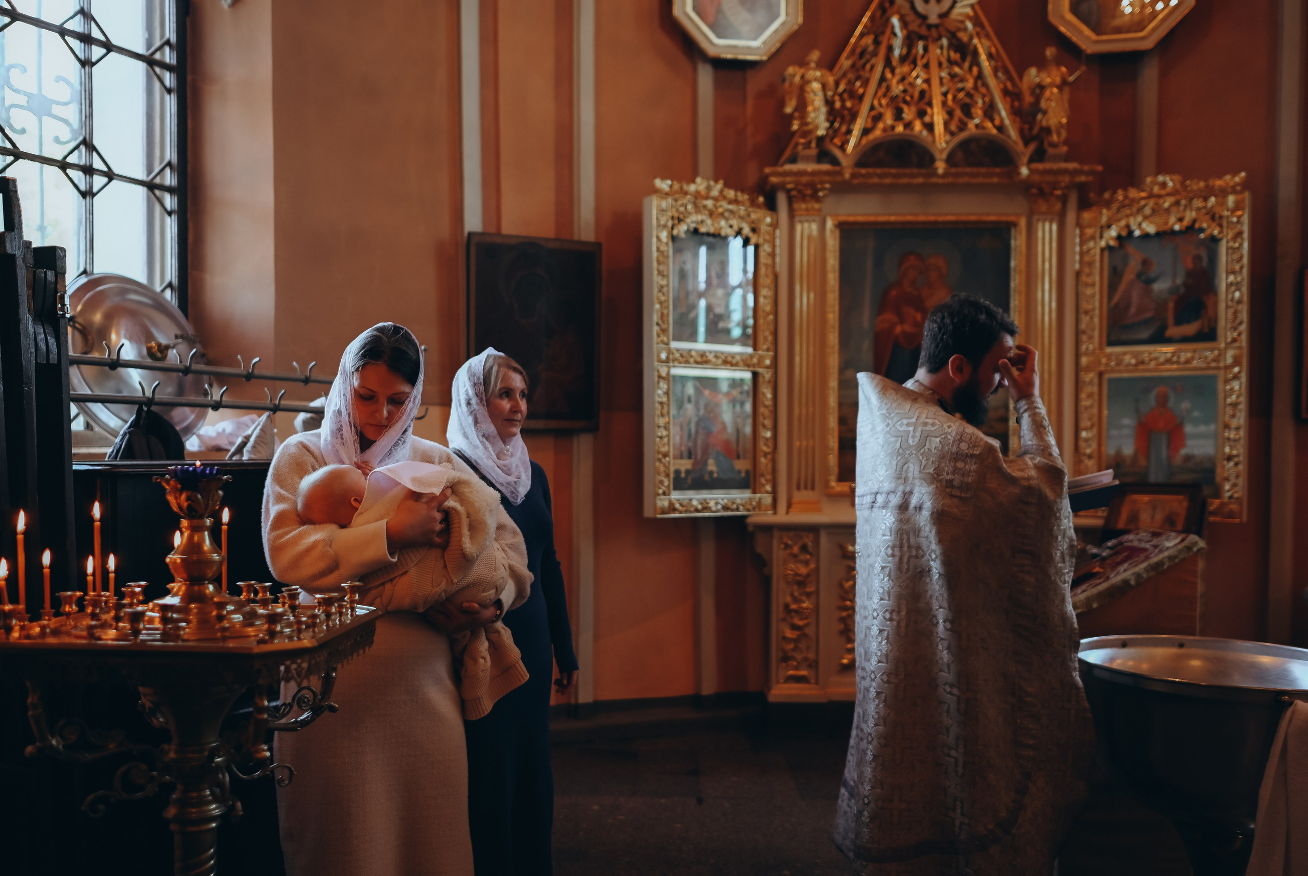Крещение Любочки. Семейный и свадебный фотограф в Санкт-Петербурге Яна