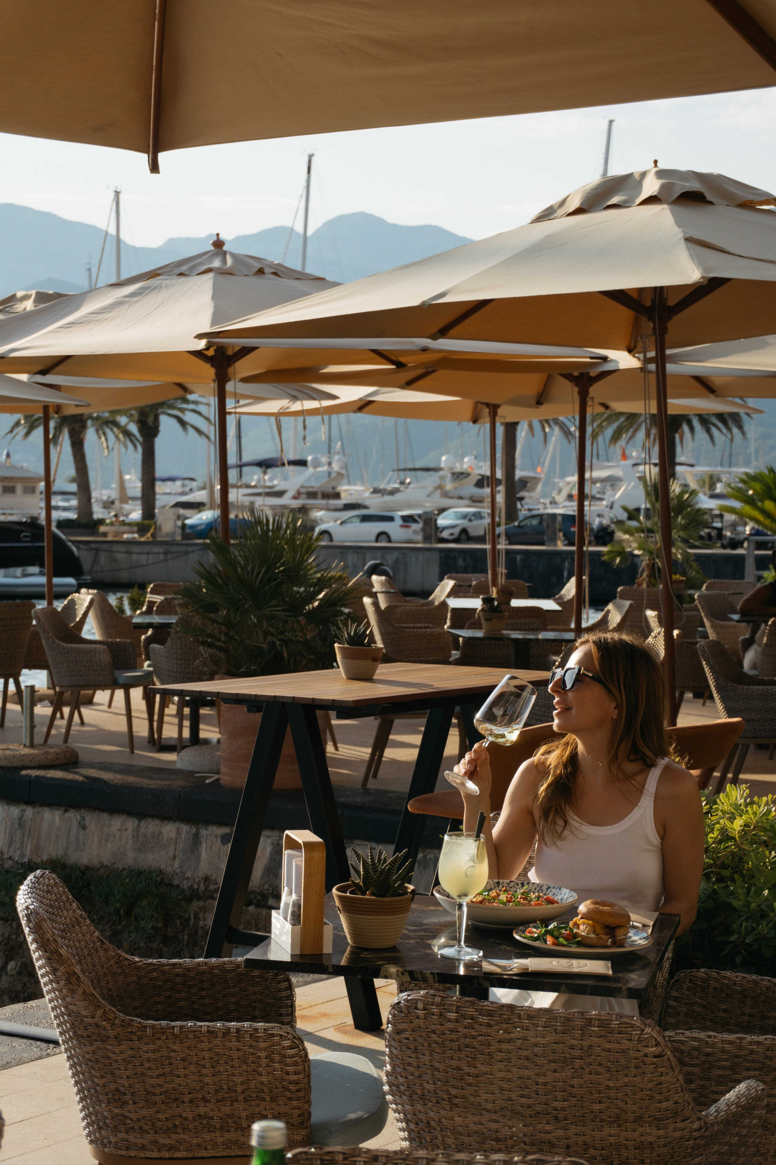 Ma Cherie Porto Montenegro. Portrait, travel and lifestyle photographer Valeria Burma