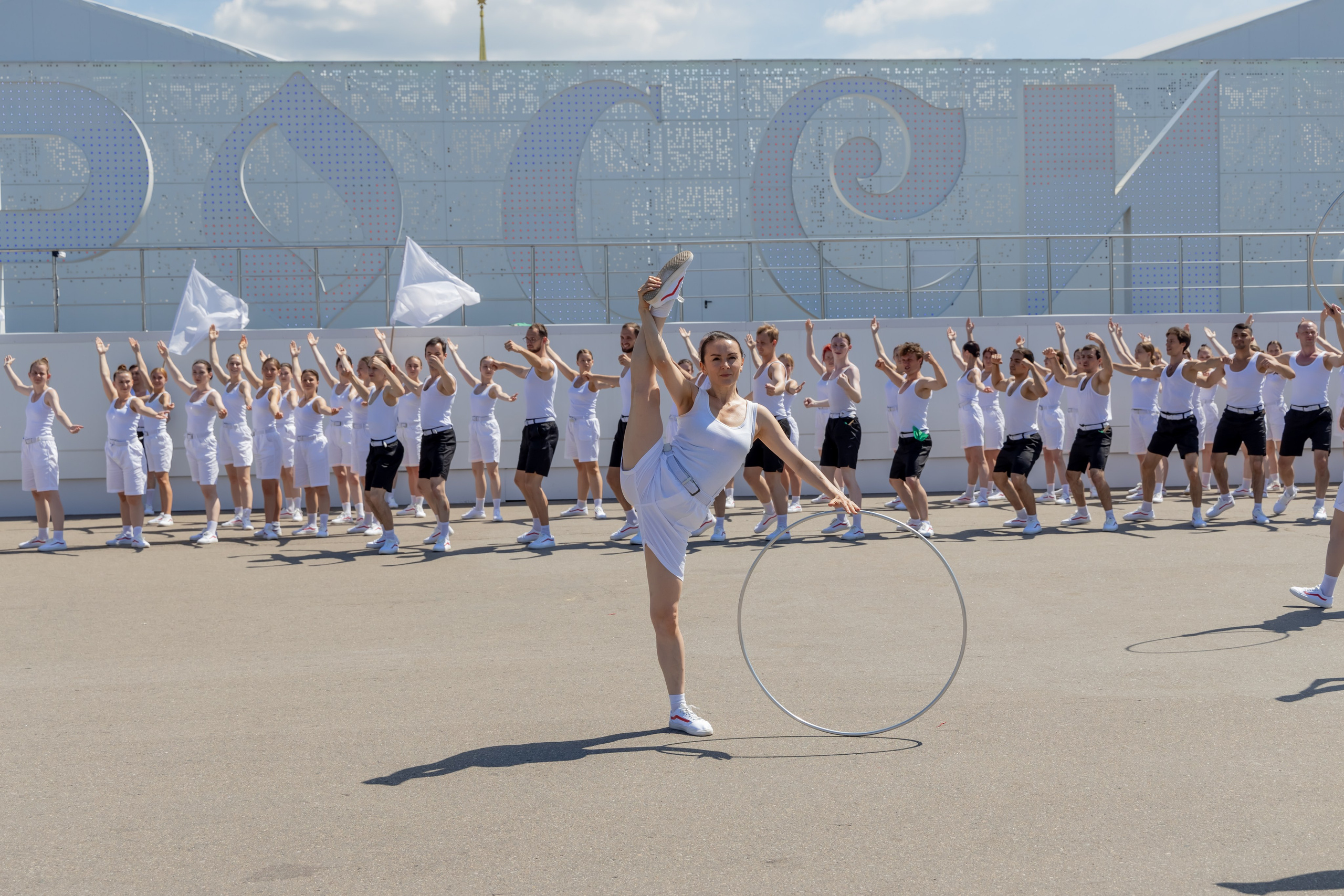 Времена и эпохи. Парад физкультурников 2024 на ВДНХ. Репортажный, семейный и студийный фотограф в Москве Демин Алексей