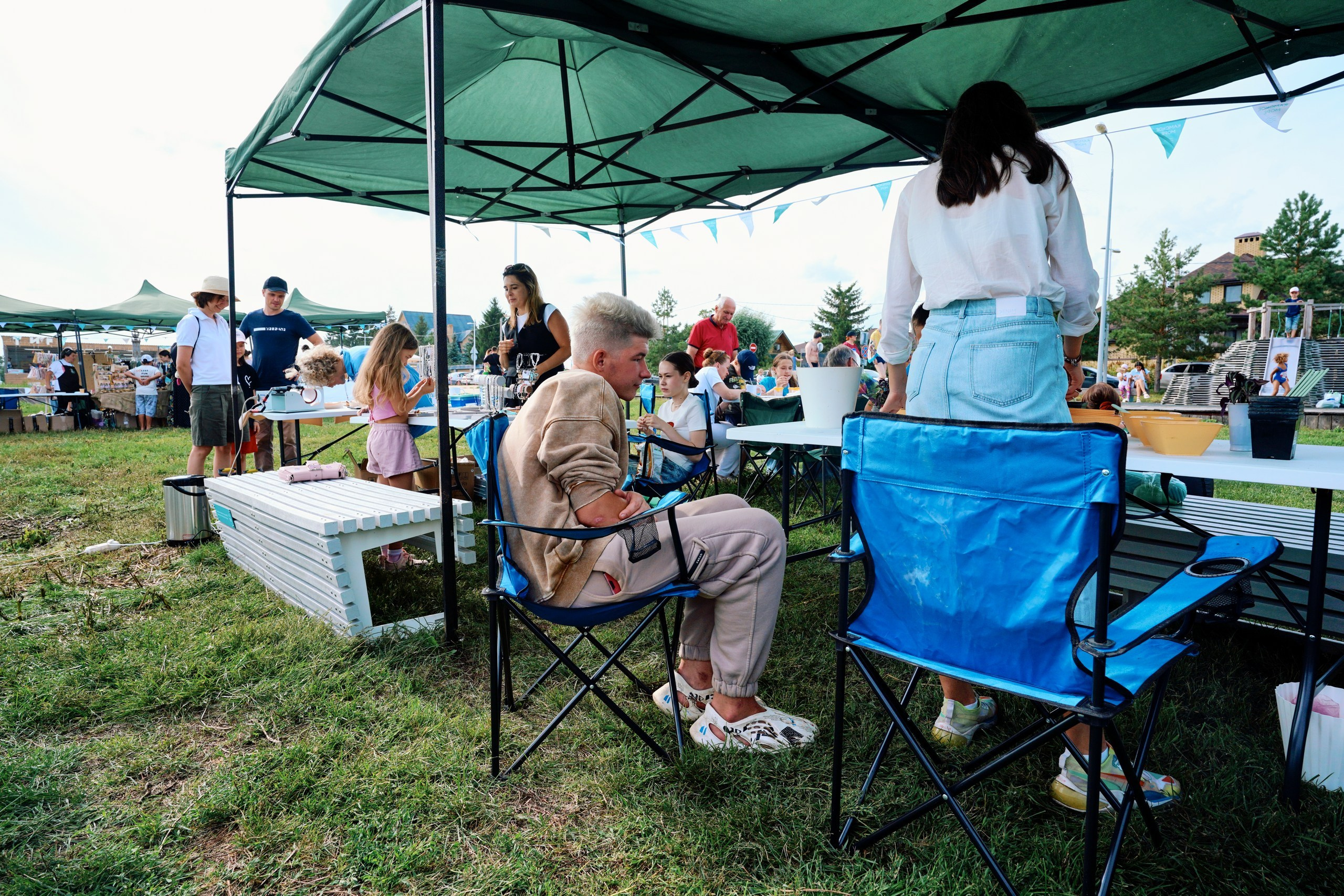 Пляжный маркет 2024, г. Лаишево. Фотограф Казань