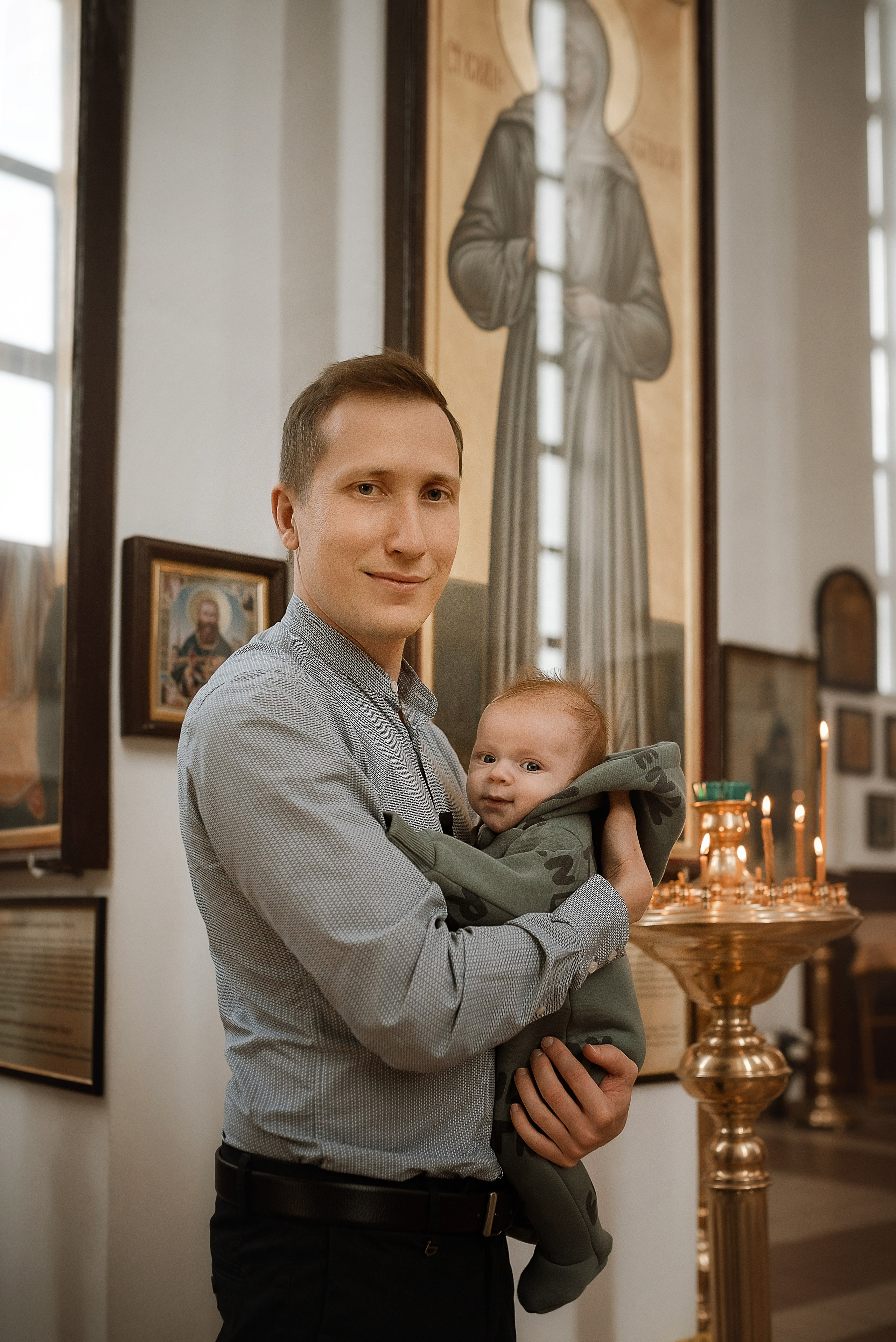 Крещение Кирилла _ Храм иконы БМ Целительница. Семейный фотограф в Ростове-на-Дону Татьяна Литвинова