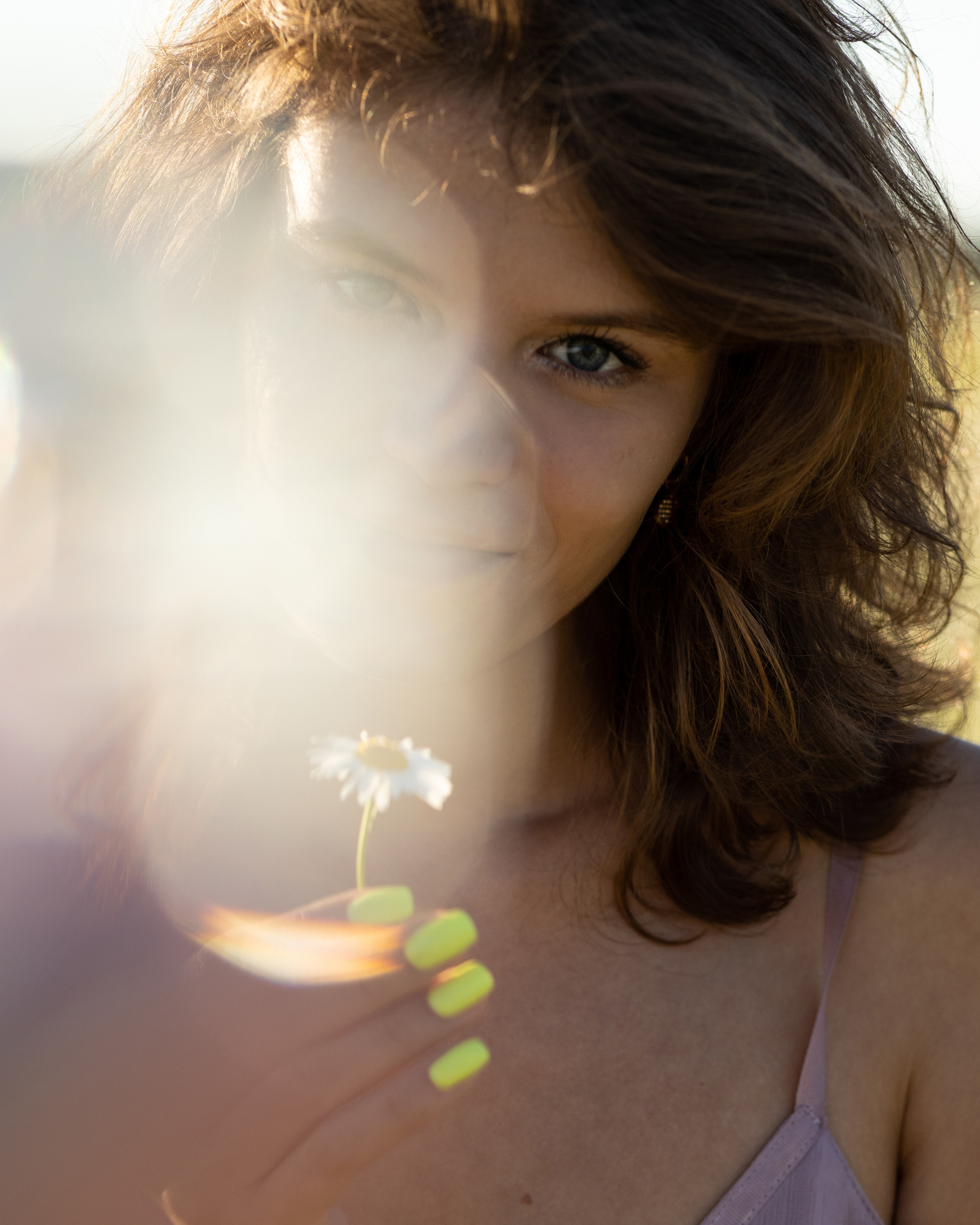 Фотосессия в цветочном поле. Портретный фотограф Екатерина Лысенко, Москва