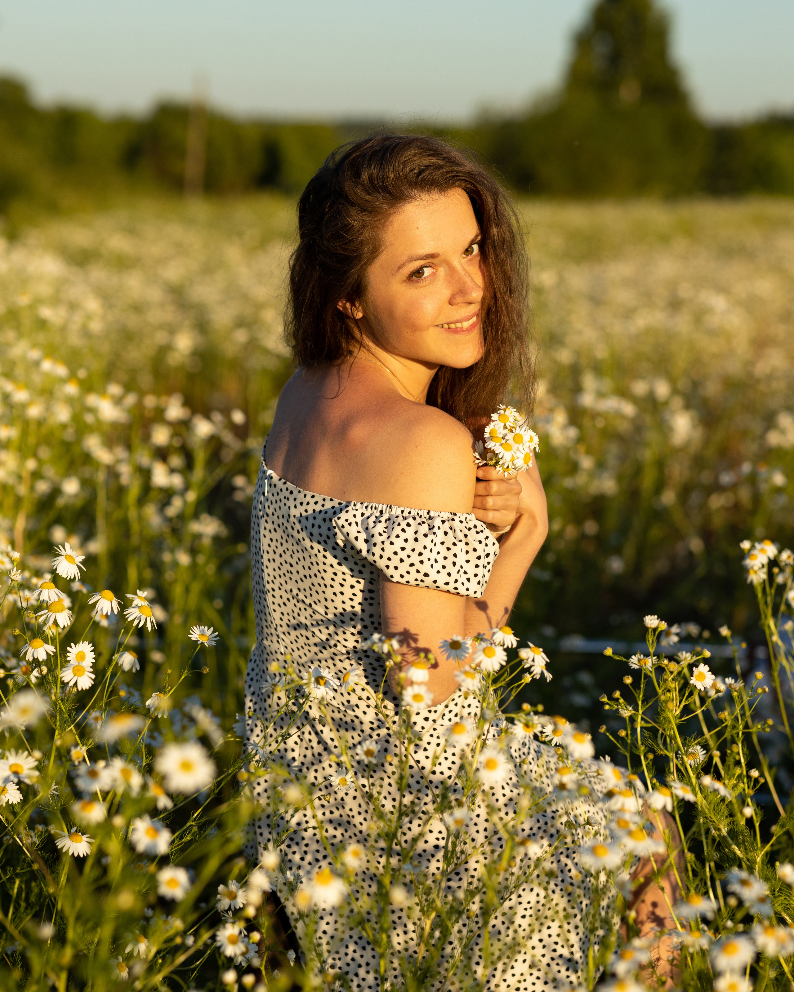 Привет, ромашки!. Портретный фотограф Екатерина Лысенко, Москва