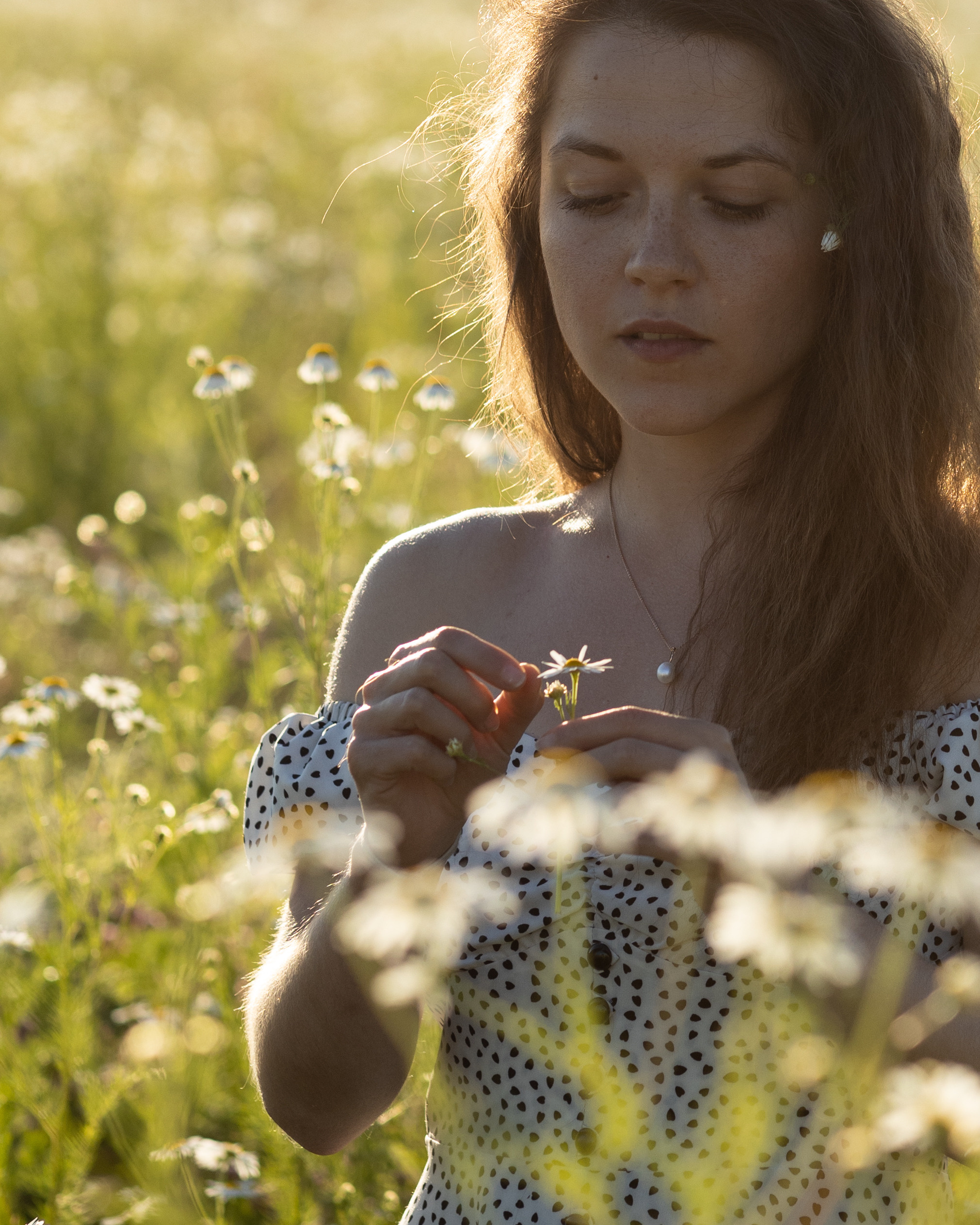 Привет, ромашки!. Портретный фотограф Екатерина Лысенко, Москва