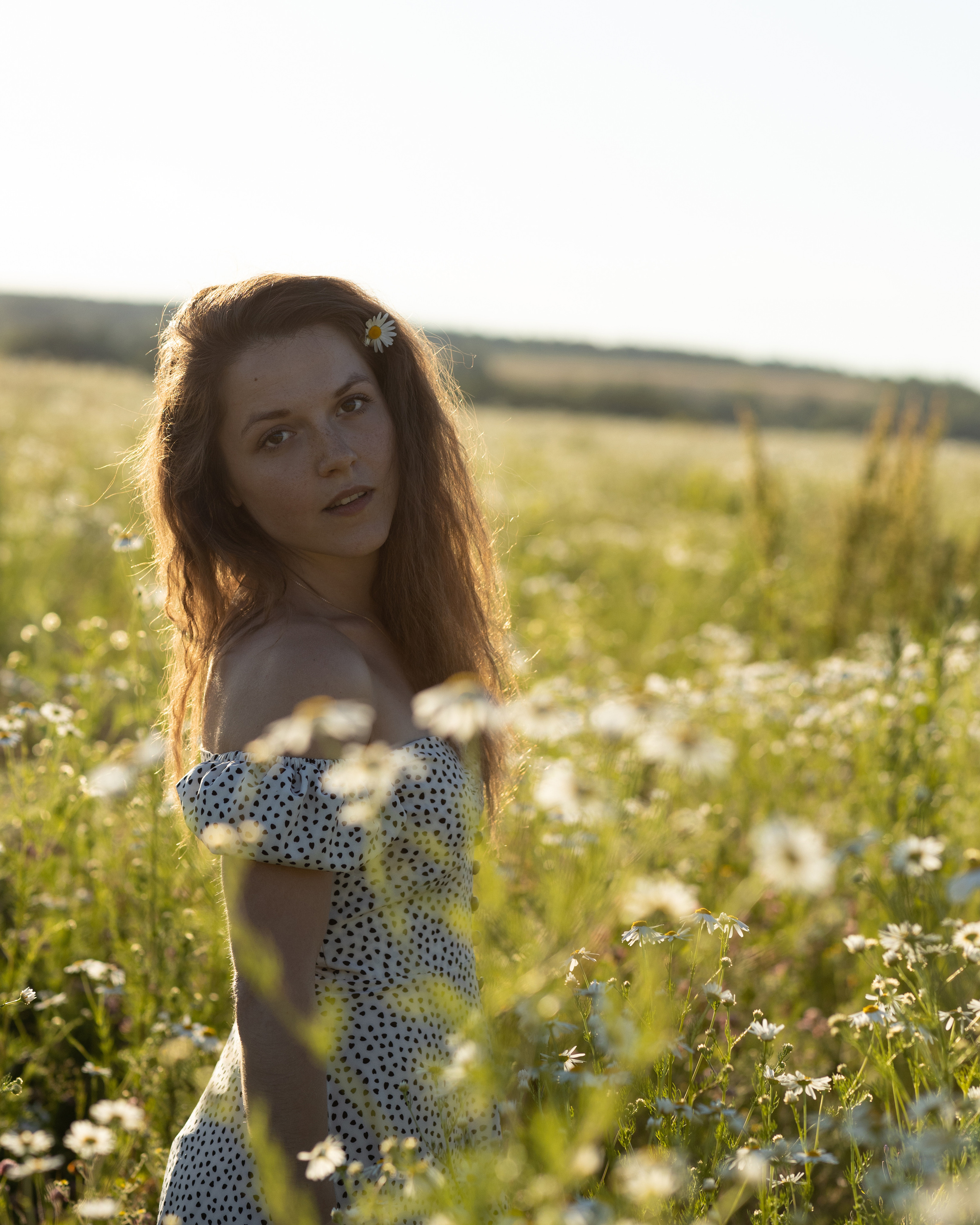 Привет, ромашки!. Портретный фотограф Екатерина Лысенко, Москва