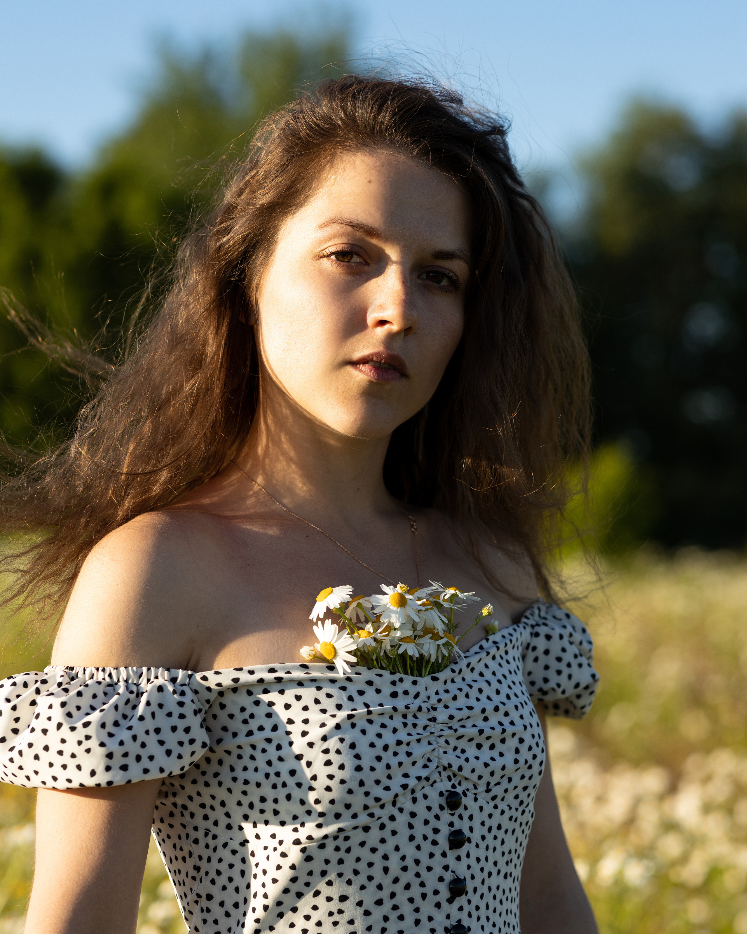 Привет, ромашки!. Портретный фотограф Екатерина Лысенко, Москва