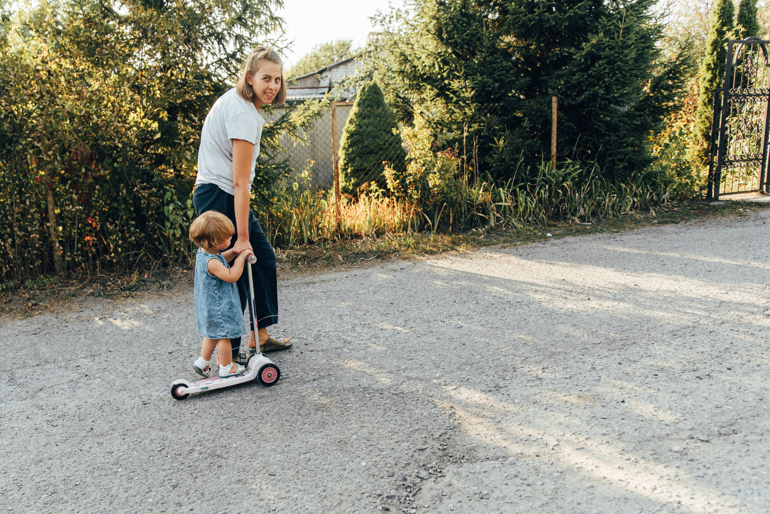 В деревне. Фотограф Милка Татьяна