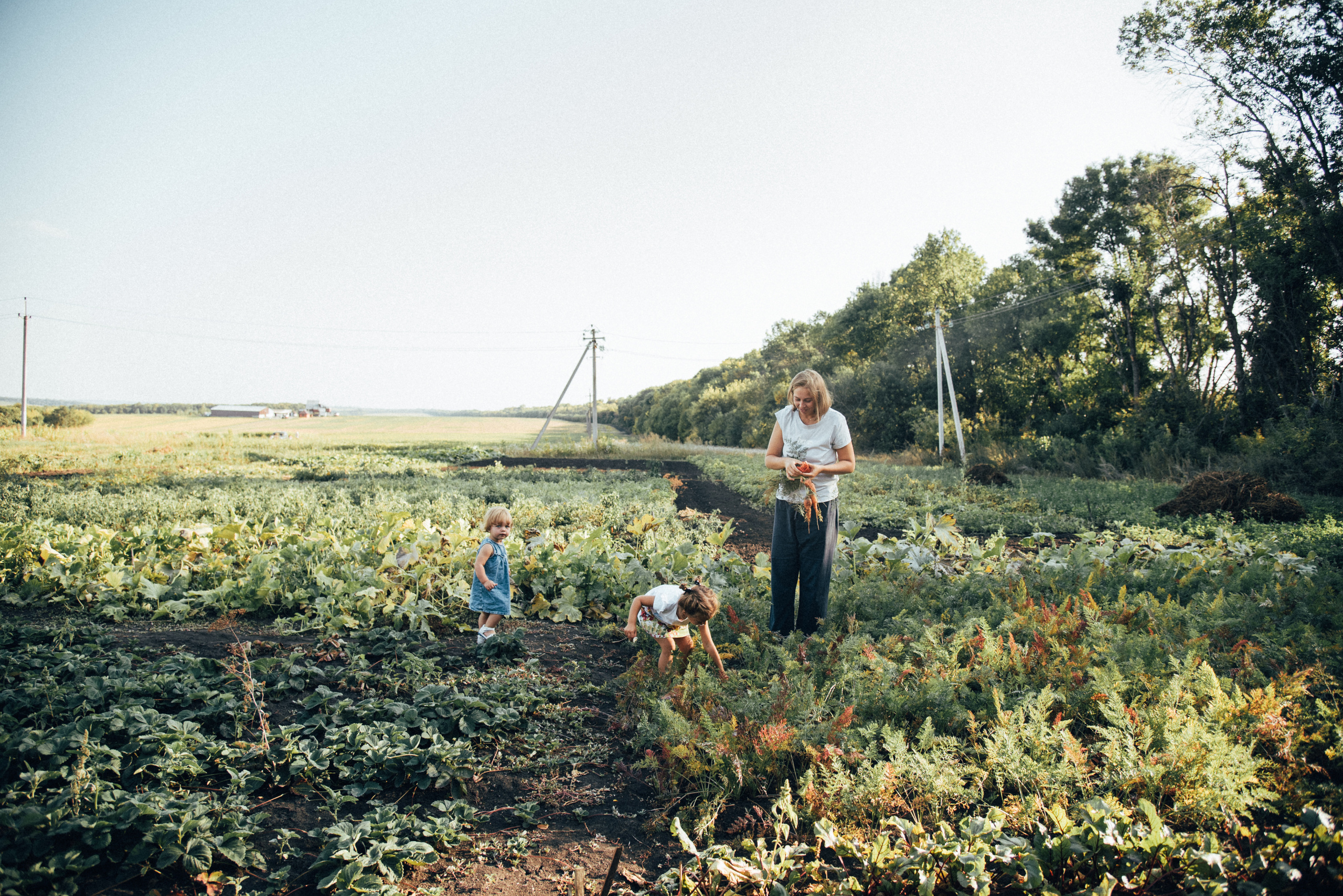 В деревне. Фотограф Милка Татьяна