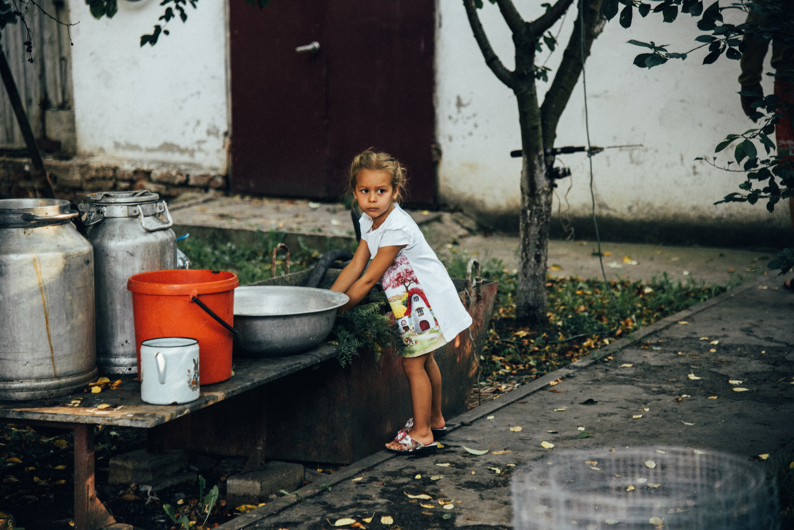 В деревне. Фотограф Милка Татьяна