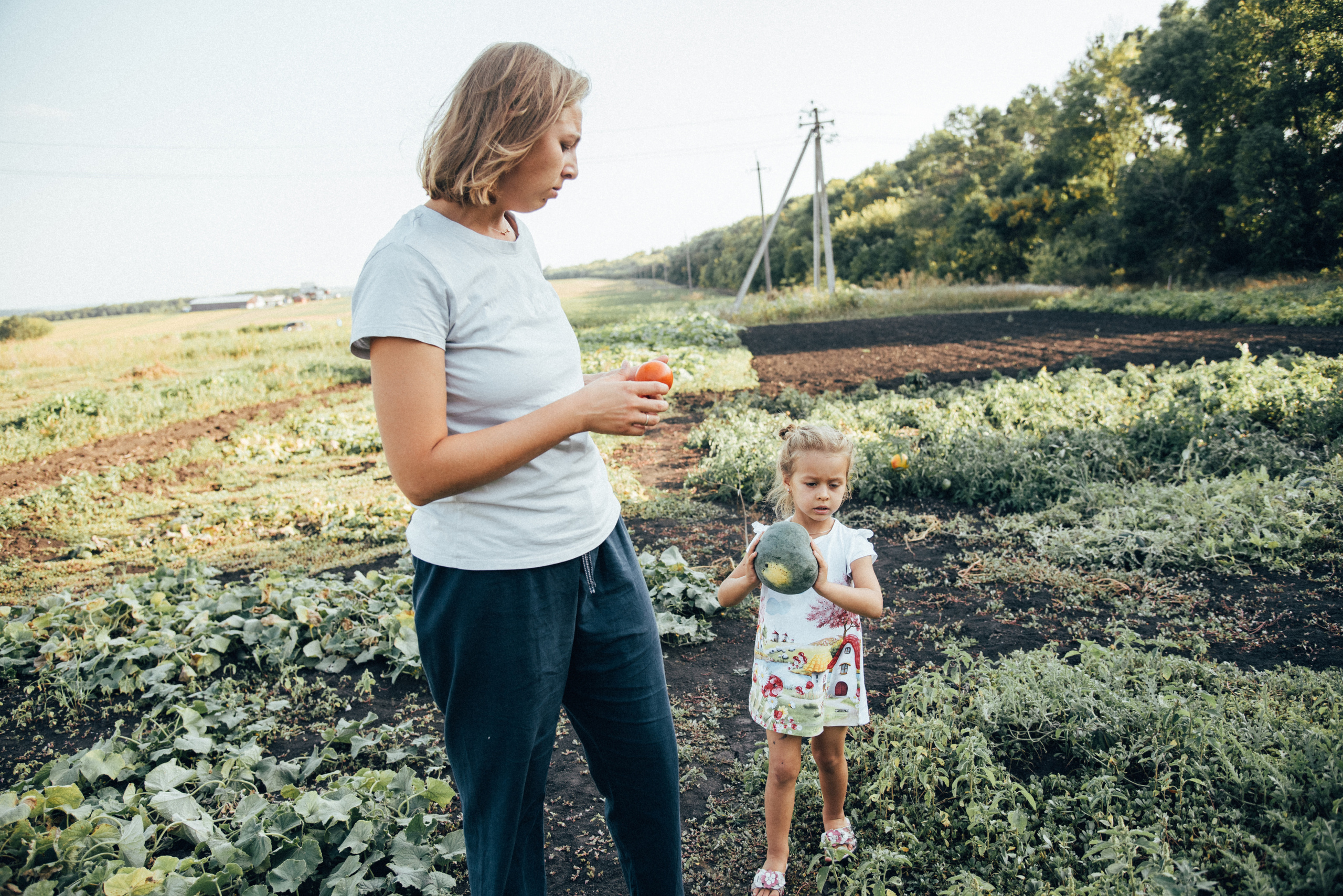 В деревне. Фотограф Милка Татьяна