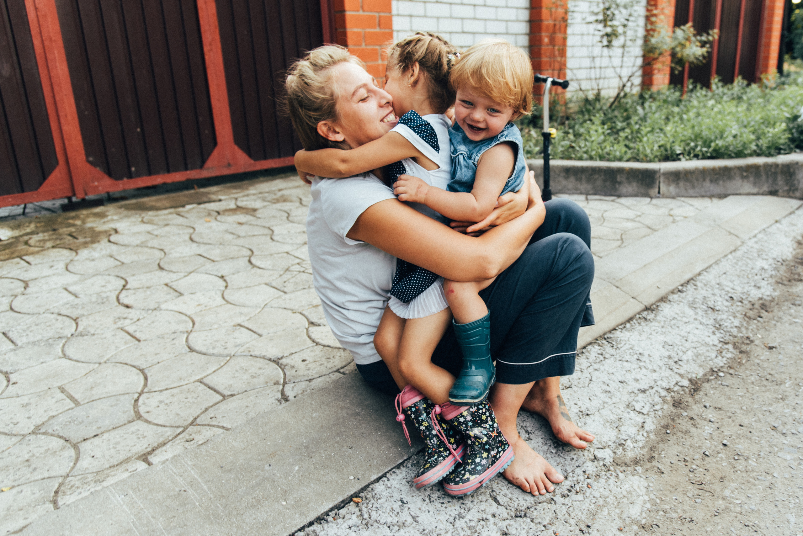 В деревне. Фотограф Милка Татьяна